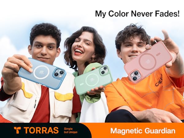 Foto 6 | Funda Torras Magnetic Para Iphone 14/15 Azul - Venta Internacional.
