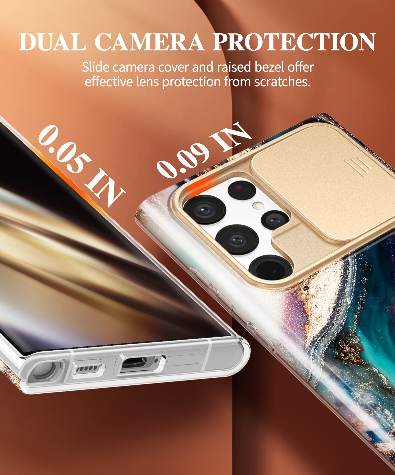 Foto 4 pulgar | Funda Para Teléfono Gviewin Samsung Galaxy S2 Ultra 6.8' 2022 Drift Sand - Venta Internacional.