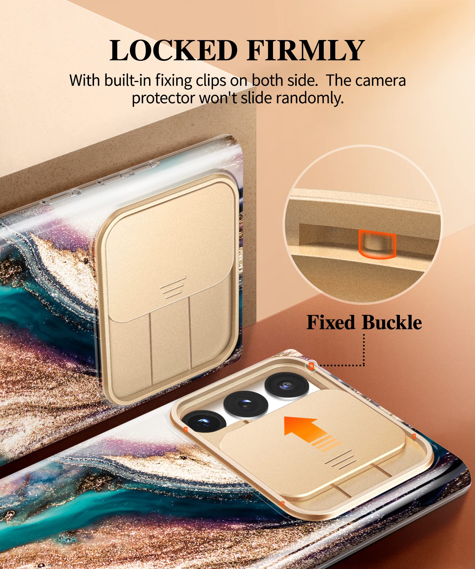 Foto 6 pulgar | Funda Para Teléfono Gviewin Samsung Galaxy S2 Ultra 6.8' 2022 Drift Sand - Venta Internacional.