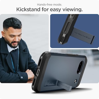 Foto 7 | Funda Spigen Tough Armor Diseñada Para Pixel 8a Con Soporte - Venta Internacional.