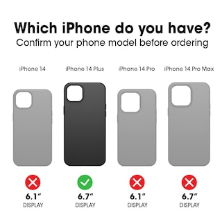 Foto 2 | Funda Otterbox Para Iphone 14 Plus Defender Series Xt, Cristal Negro - Venta Internacional.