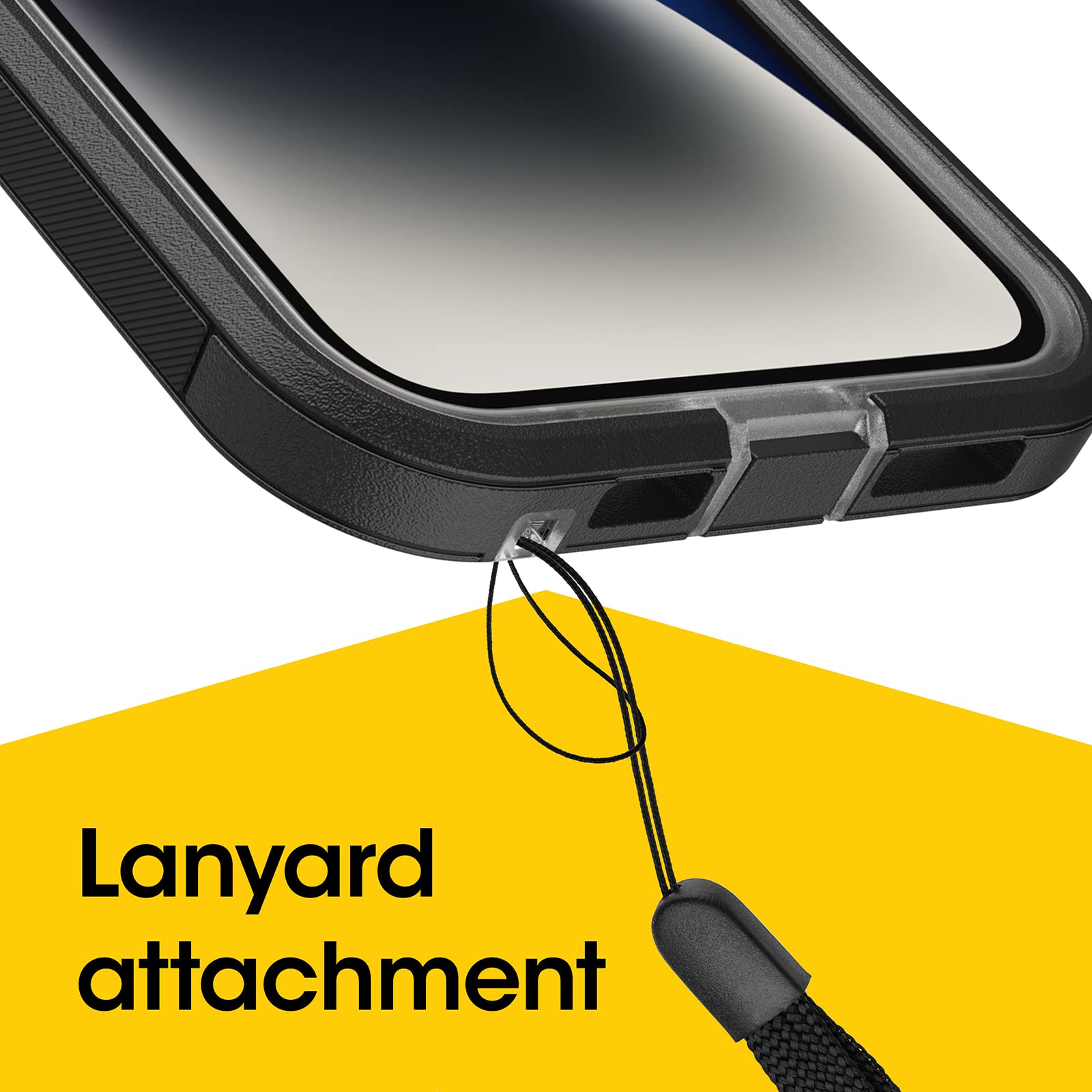 Foto 8 pulgar | Funda Otterbox Para Iphone 14 Plus Defender Series Xt, Cristal Negro - Venta Internacional.