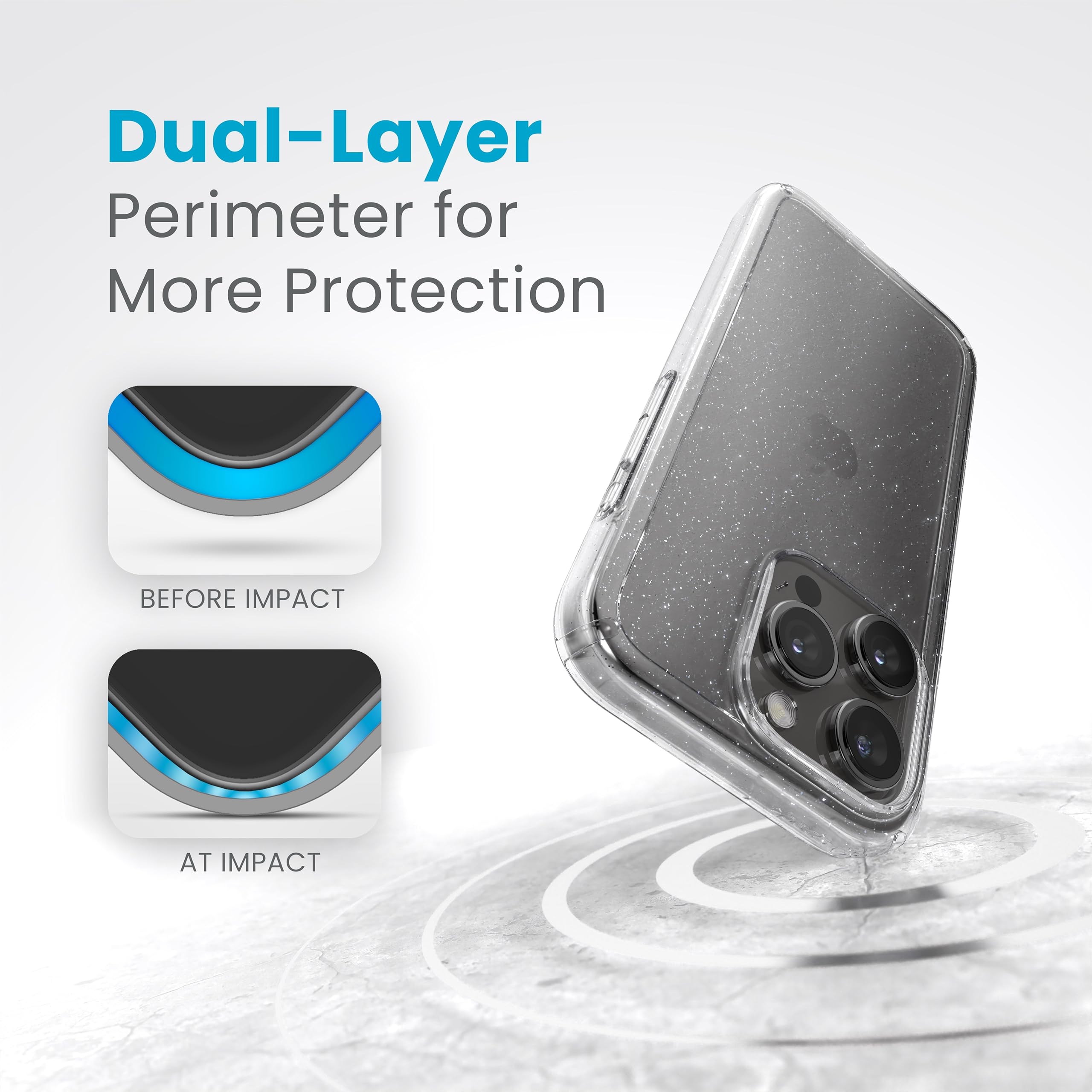 Foto 5 pulgar | Funda De Teléfono Speck Magsafe Clear Para Iphone 15 Pro De 6.1 Pulgadas - Venta Internacional.