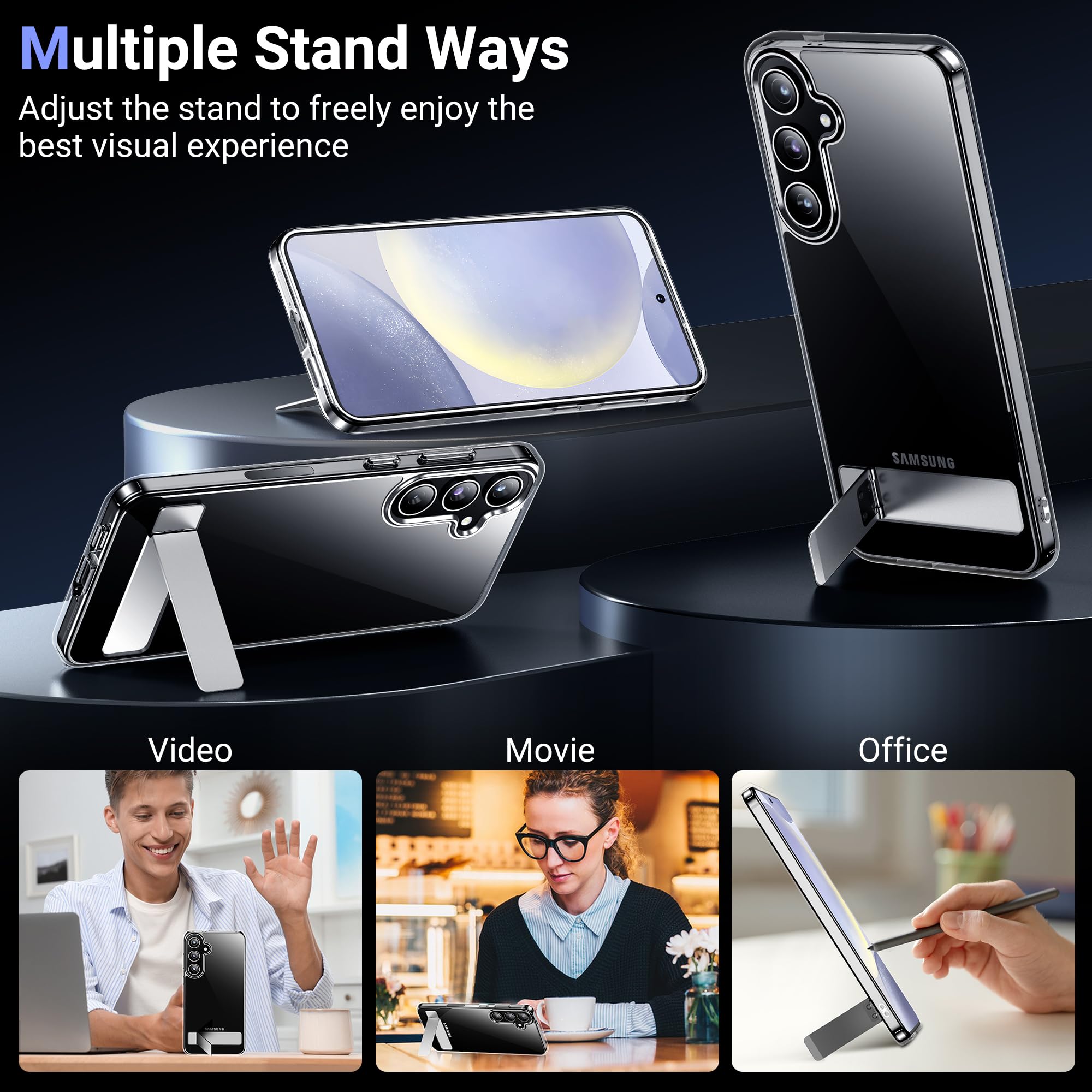 Foto 3 | Funda De Teléfono Temdan Diseñada Para Samsung Galaxy S24 De 6.2 Pulgadas - Venta Internacional.