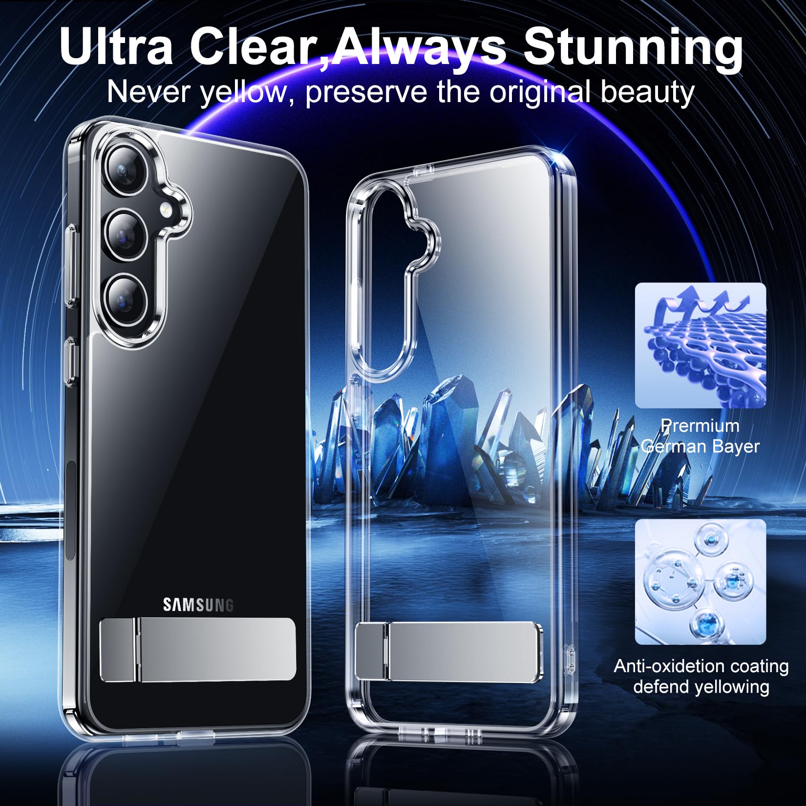 Foto 5 | Funda De Teléfono Temdan Diseñada Para Samsung Galaxy S24 De 6.2 Pulgadas - Venta Internacional.