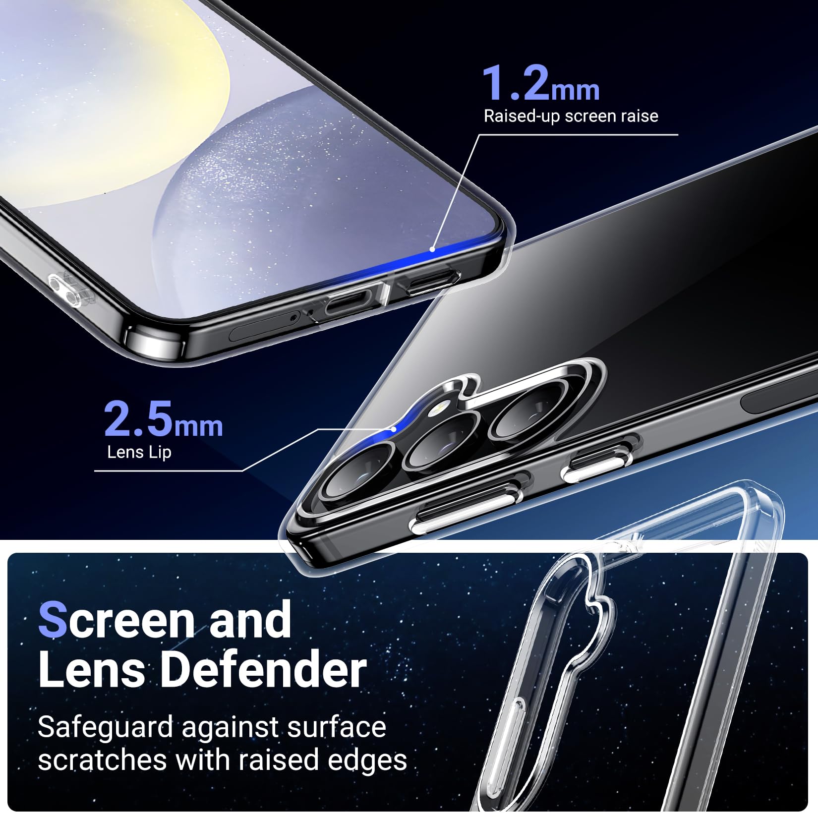 Foto 6 | Funda De Teléfono Temdan Diseñada Para Samsung Galaxy S24 De 6.2 Pulgadas - Venta Internacional.