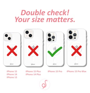 Foto 7 | Funda De Teléfono Sonix Para Iphone 15 Pro Checkmate Pink - Venta Internacional.
