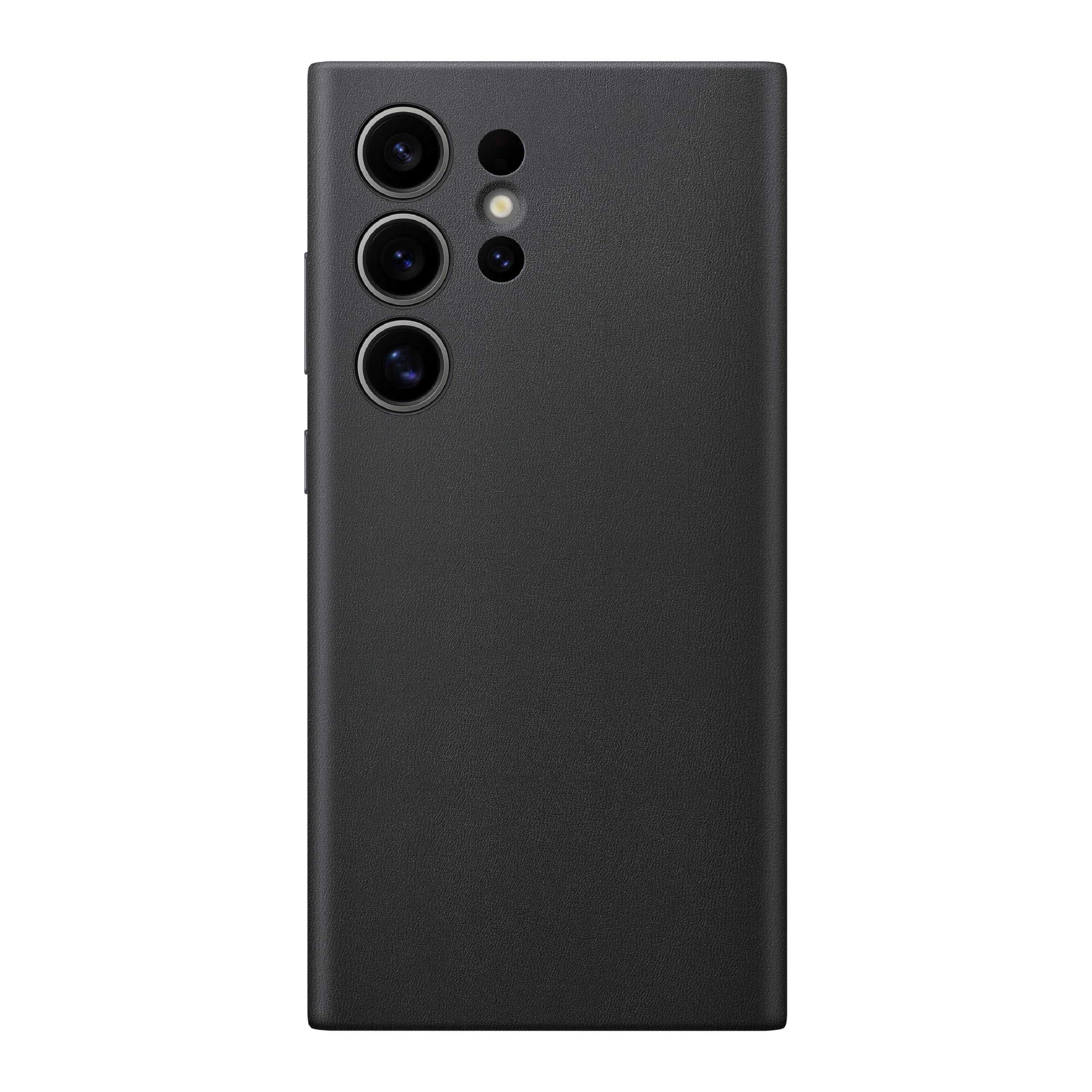 Funda Para Teléfono Samsung Galaxy S24 De Piel Ultra Vegana Negra - Venta Internacional.