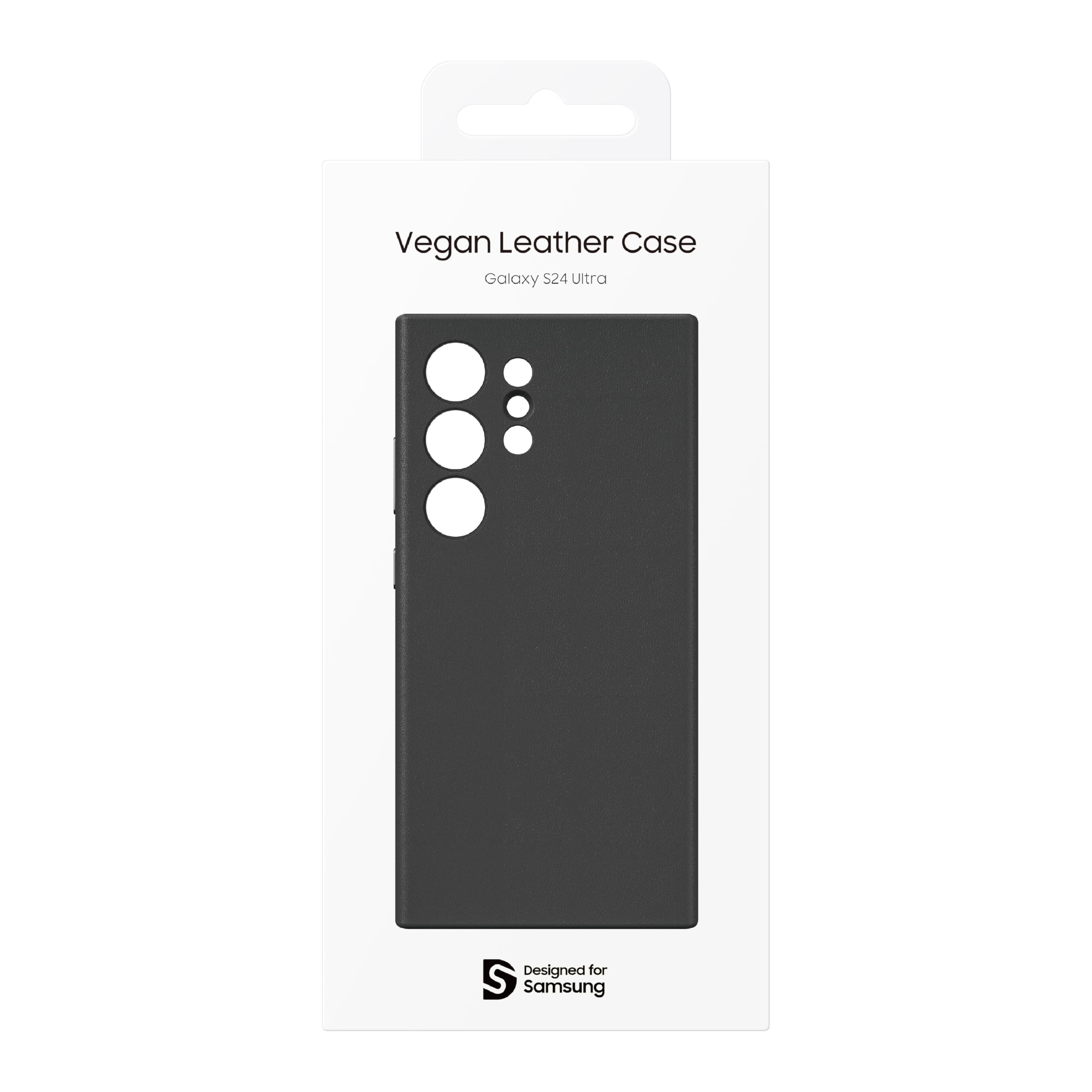 Foto 8 pulgar | Funda Para Teléfono Samsung Galaxy S24 De Piel Ultra Vegana Negra - Venta Internacional.