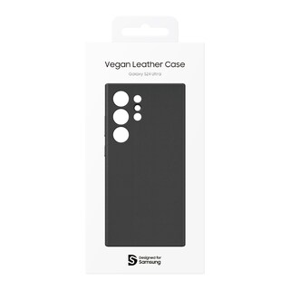 Foto 7 | Funda Para Teléfono Samsung Galaxy S24 De Piel Ultra Vegana Negra - Venta Internacional.