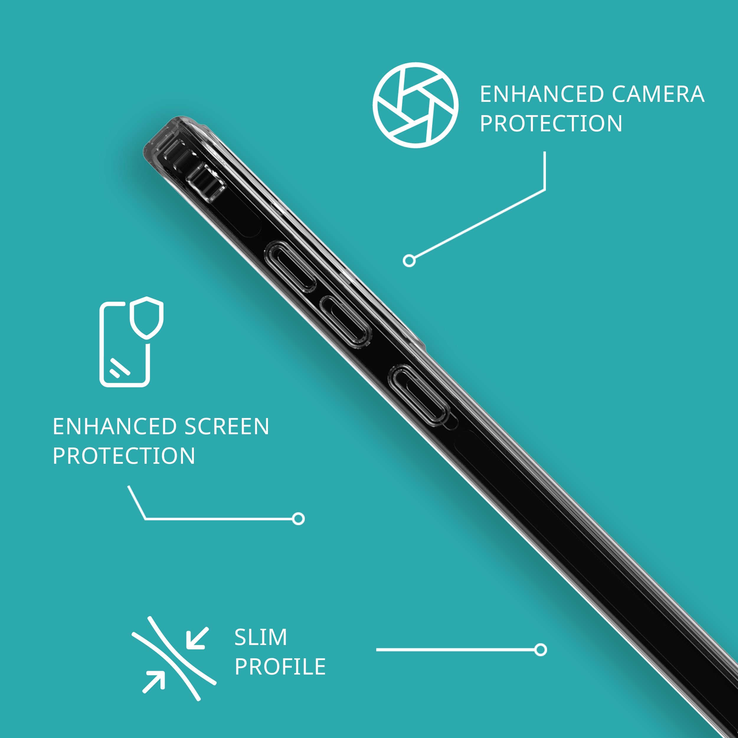 Foto 6 pulgar | Funda Tech21 Evo Clear Para Samsung Galaxy S24+ Transparente - Venta Internacional.
