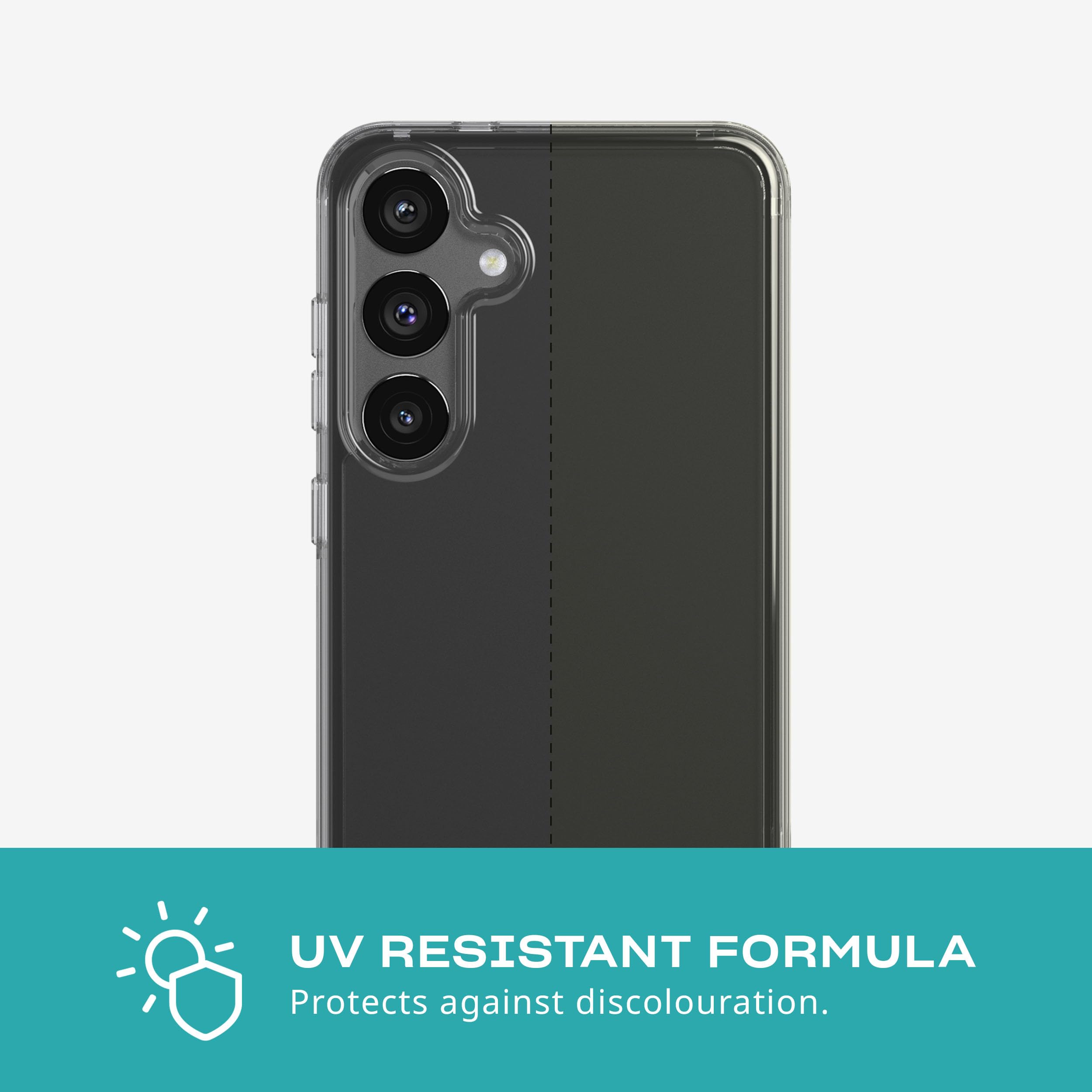 Foto 7 pulgar | Funda Tech21 Evo Clear Para Samsung Galaxy S24+ Transparente - Venta Internacional.