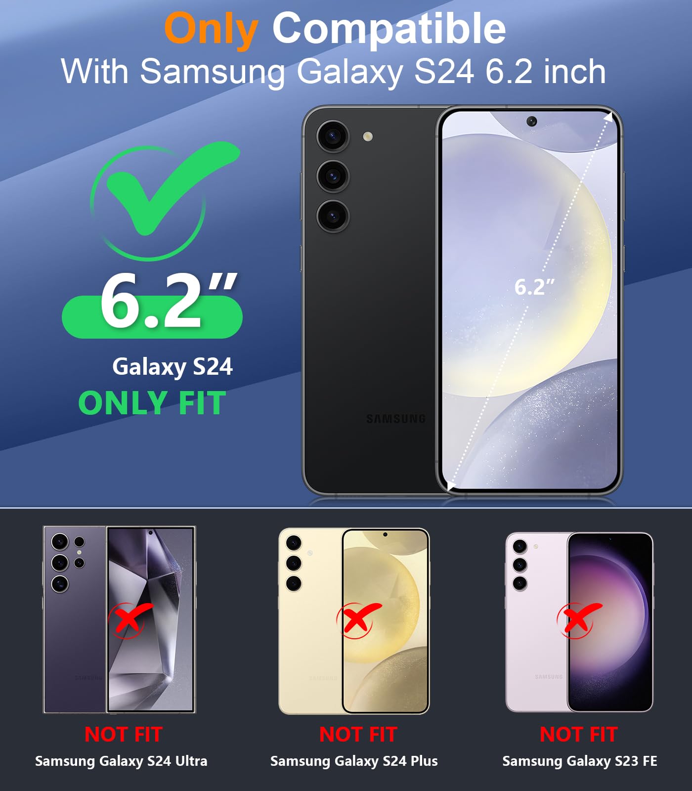 Foto 3 pulgar | Funda De Teléfono Temdan Impermeable Con Protector De Pantalla Para Galaxy S24 - Venta Internacional.