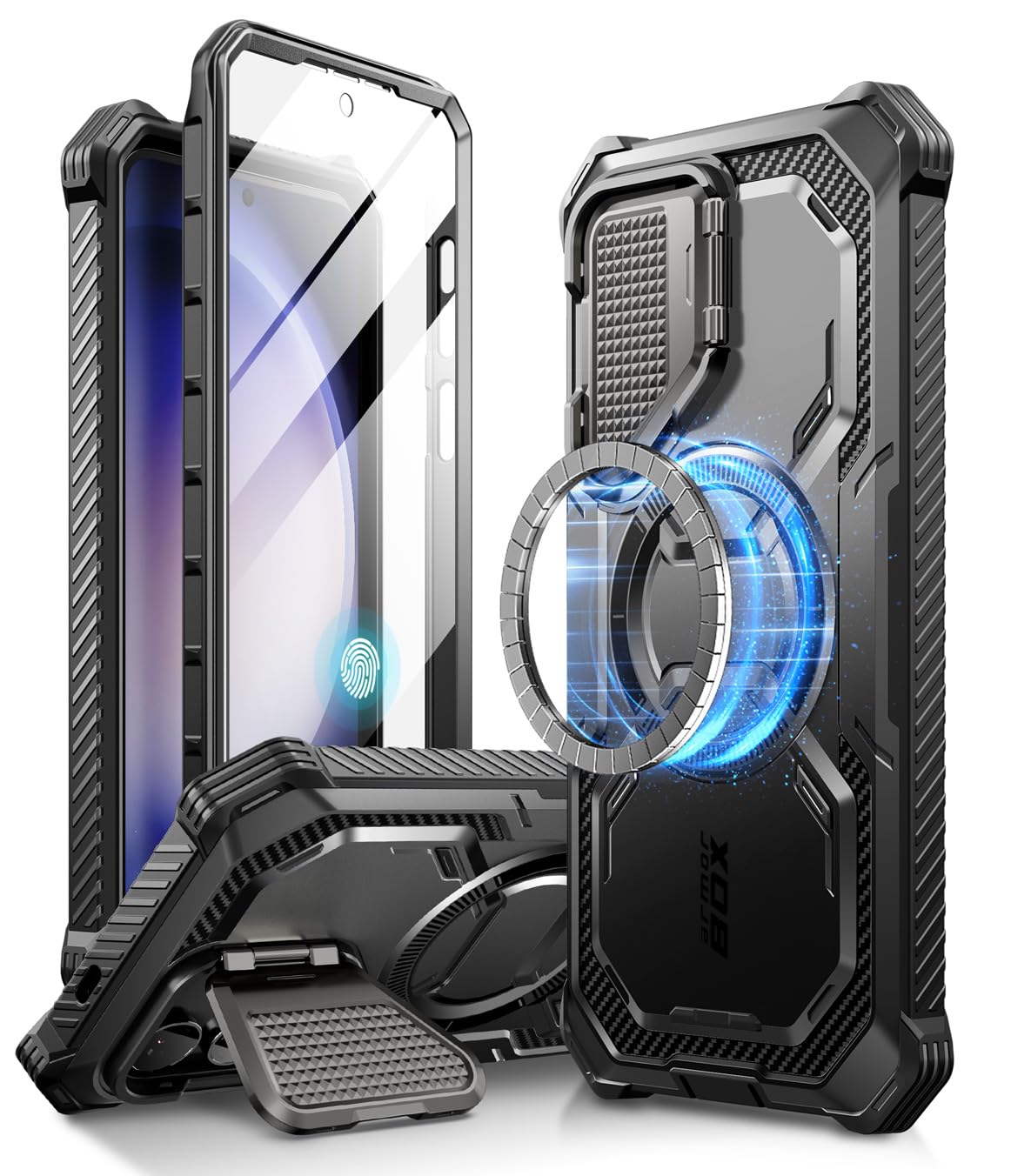 Foto 2 pulgar | Funda De Teléfono I-blason Armorbox Para Samsung Galaxy S24 6.2 Negra - Venta Internacional.