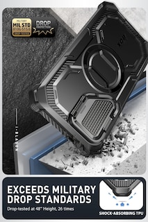 Foto 5 | Funda De Teléfono I-blason Armorbox Para Samsung Galaxy S24 6.2 Negra - Venta Internacional.