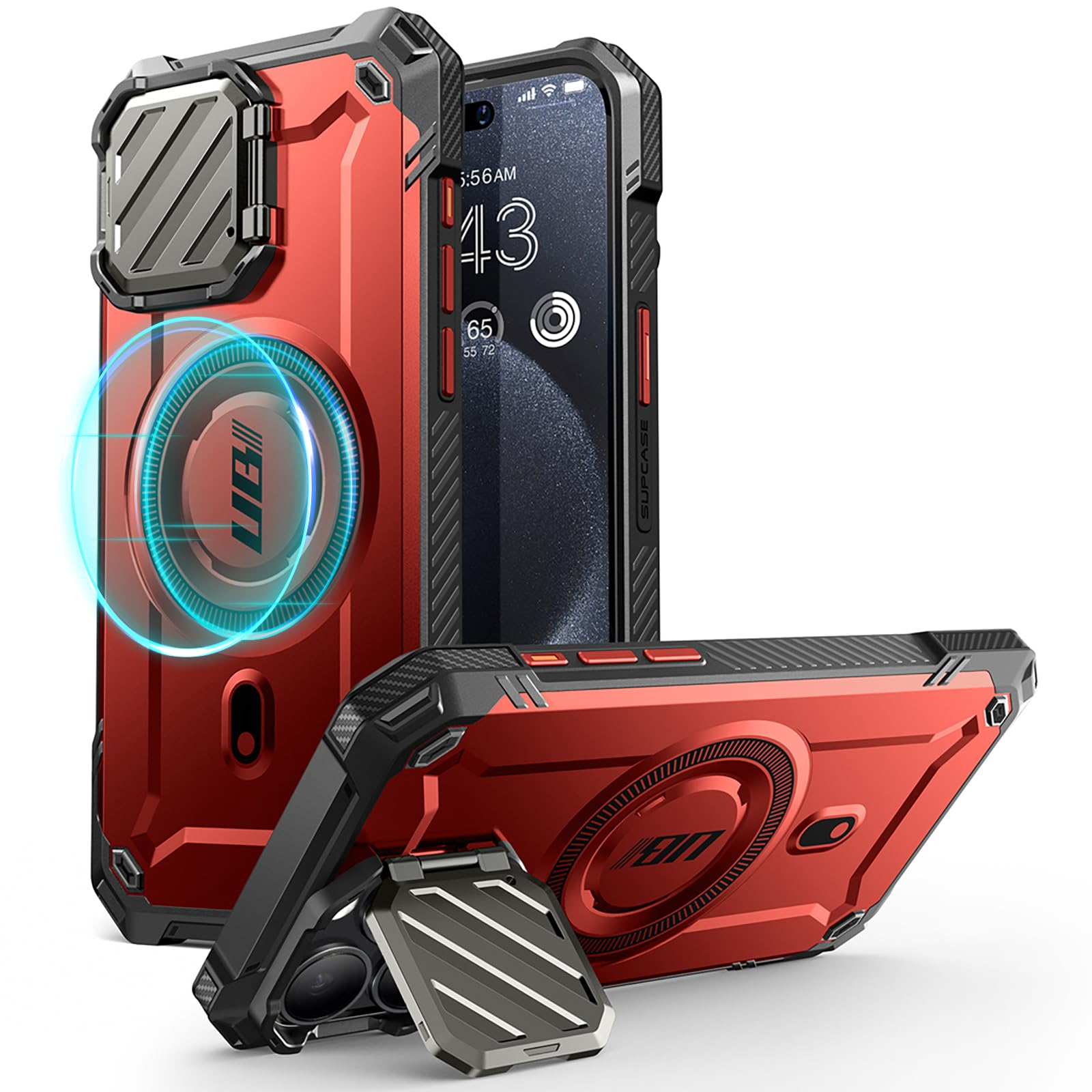 Foto 2 pulgar | Funda De Teléfono Supcase Ubmag Xt Para Iphone 15 Pro Max Ruddy - Venta Internacional.