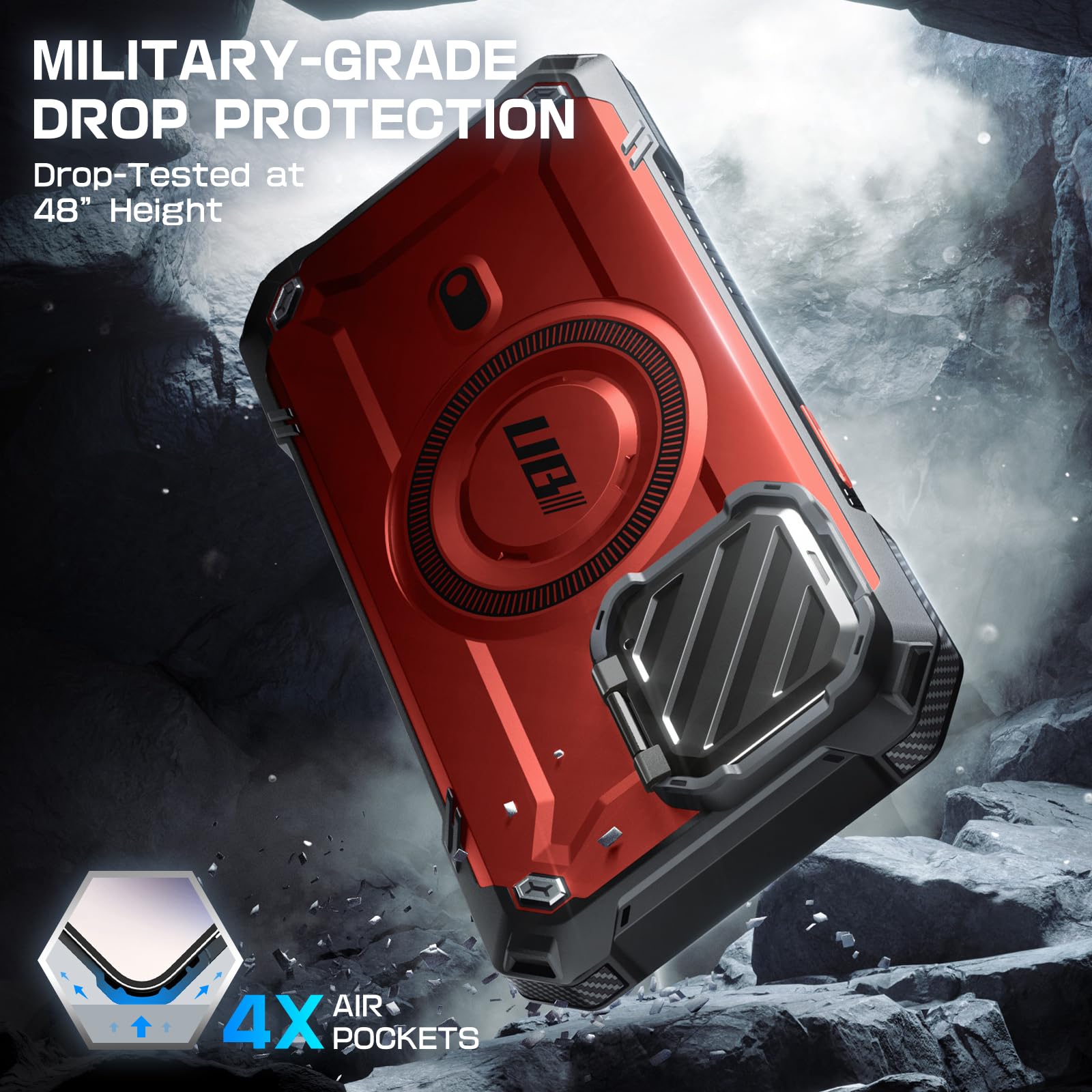Foto 3 pulgar | Funda De Teléfono Supcase Ubmag Xt Para Iphone 15 Pro Max Ruddy - Venta Internacional.