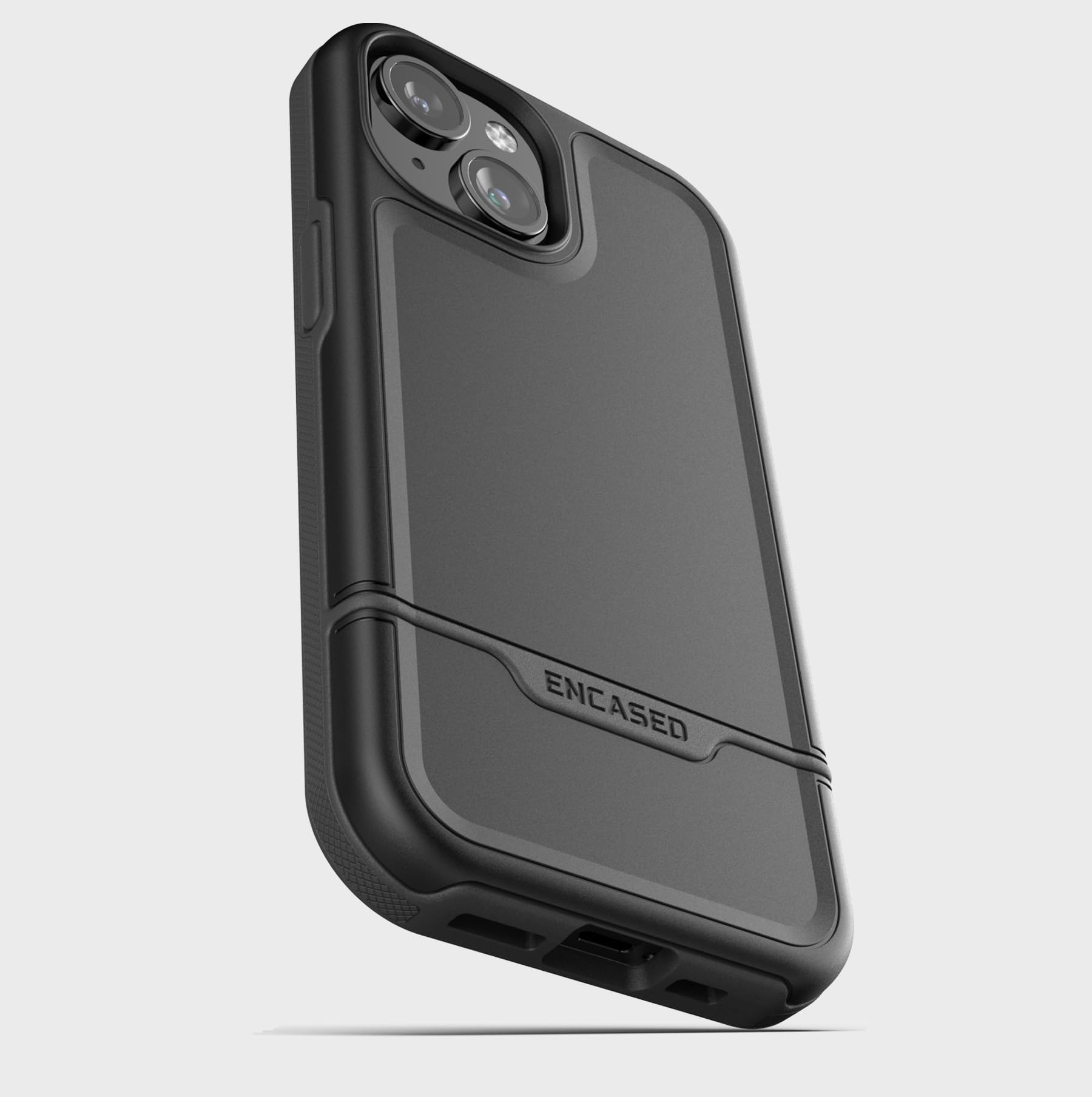 Foto 7 pulgar | Funda Protectora Con Cinturón Para Iphone 15 [serie Rebel] - Venta Internacional.