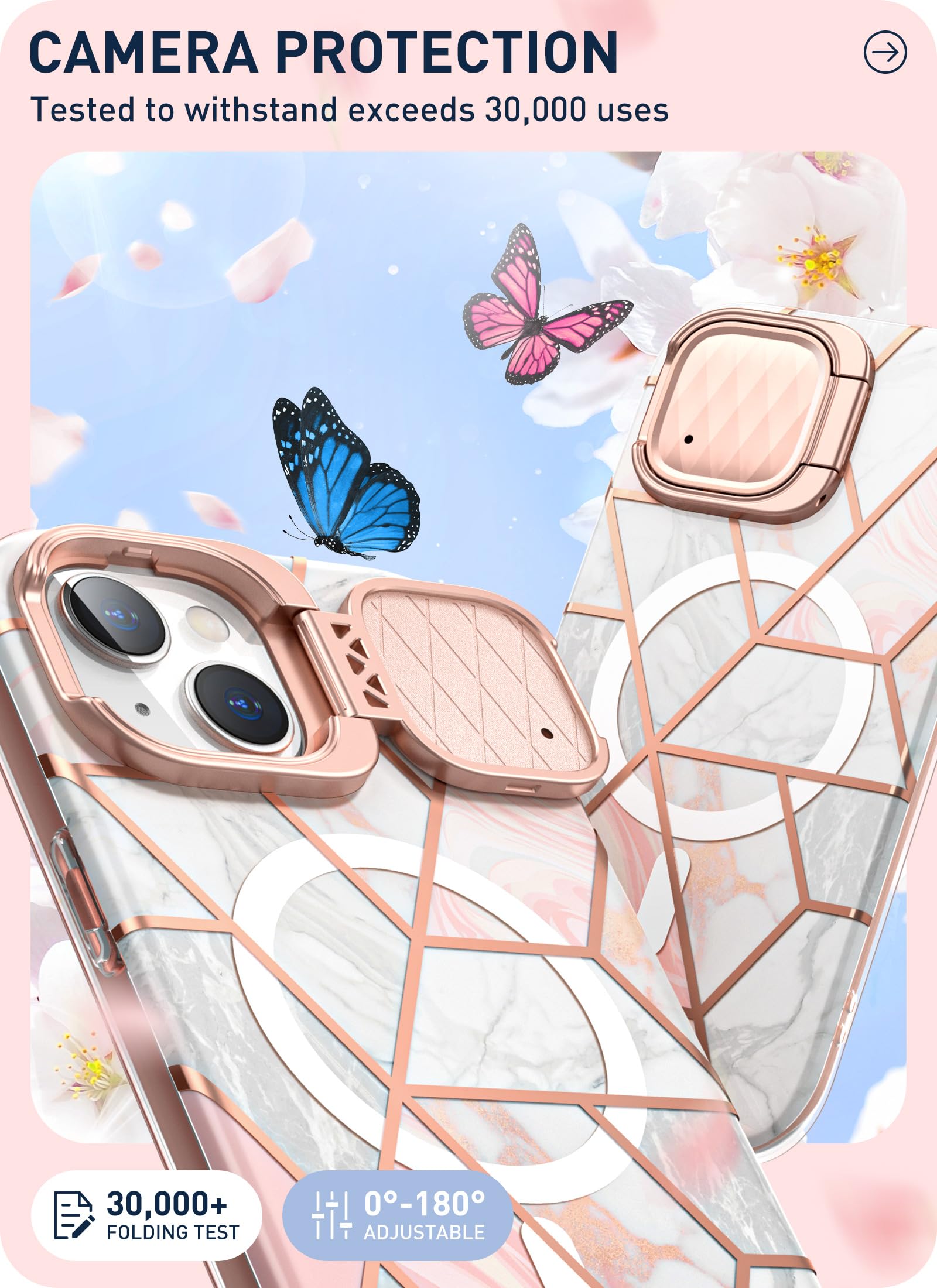 Foto 3 | Funda De Teléfono I-blason Cosmo Mag Para Iphone 15/14/13 [6.1 Pulgadas] - Venta Internacional.