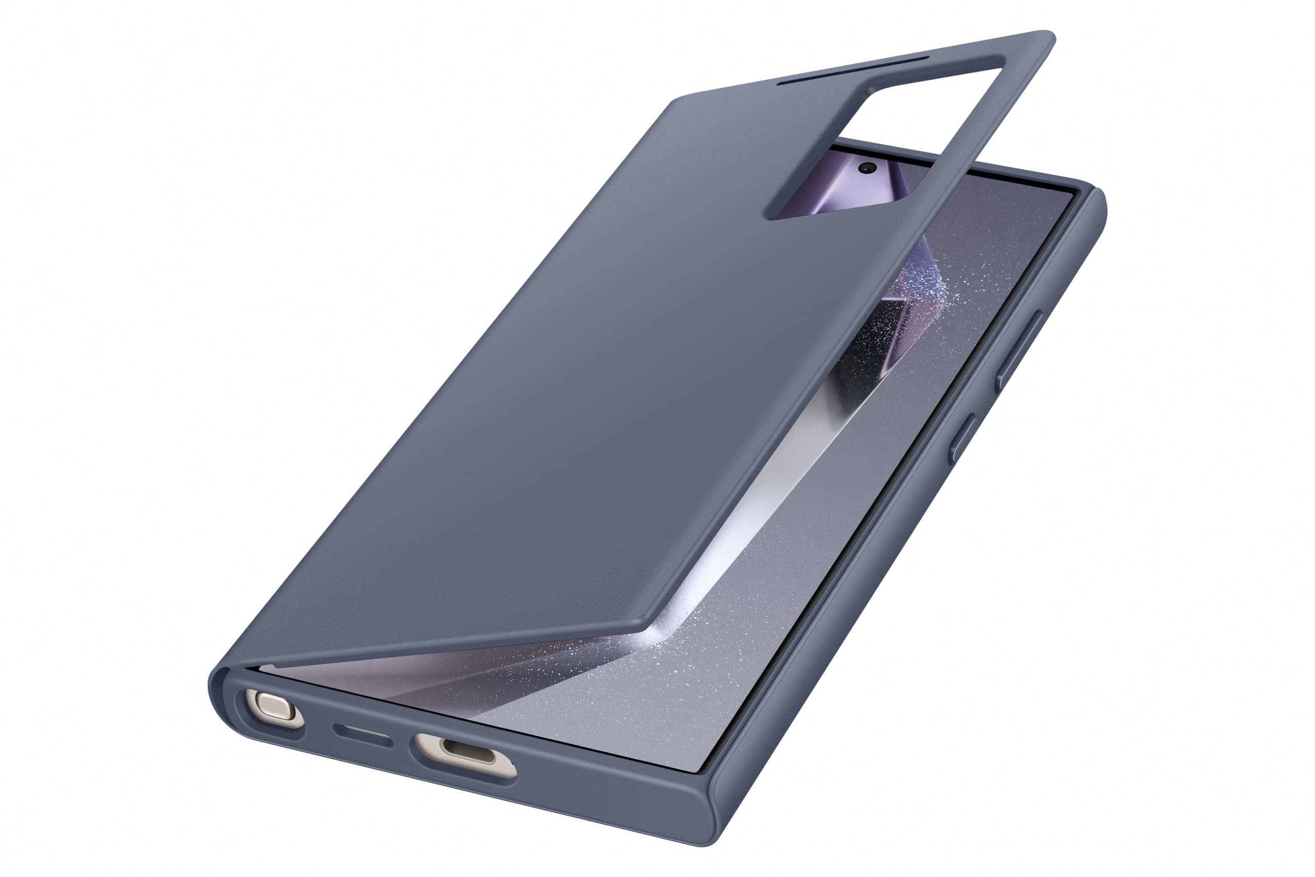 Foto 4 pulgar | Funda Tipo Cartera Smart View Para Samsung Galaxy S24 Ultra Violet - Venta Internacional.