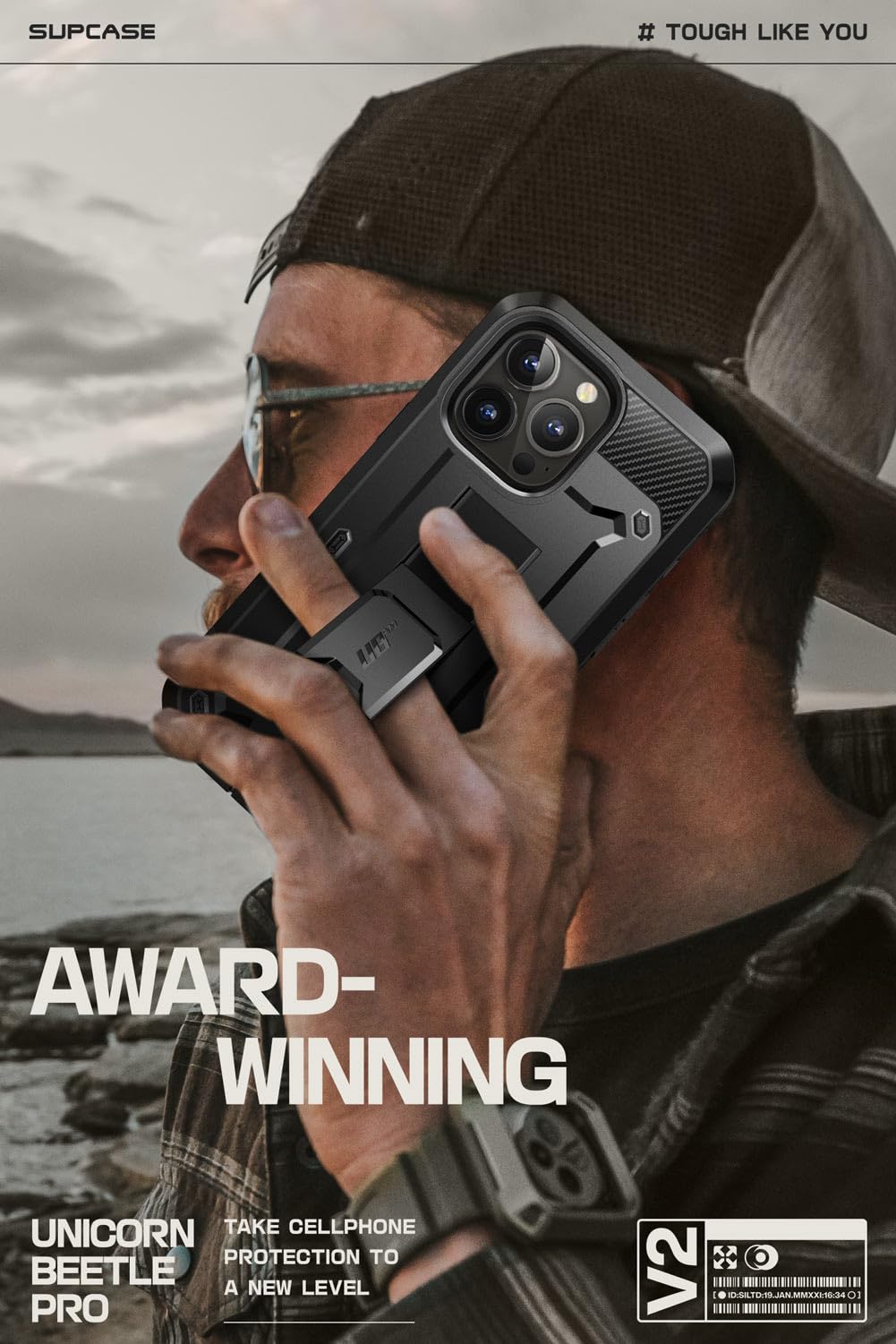 Foto 7 | Funda De Teléfono Supcase Unicorn Beetle Pro Para Iphone 15 Pro Max - Venta Internacional.