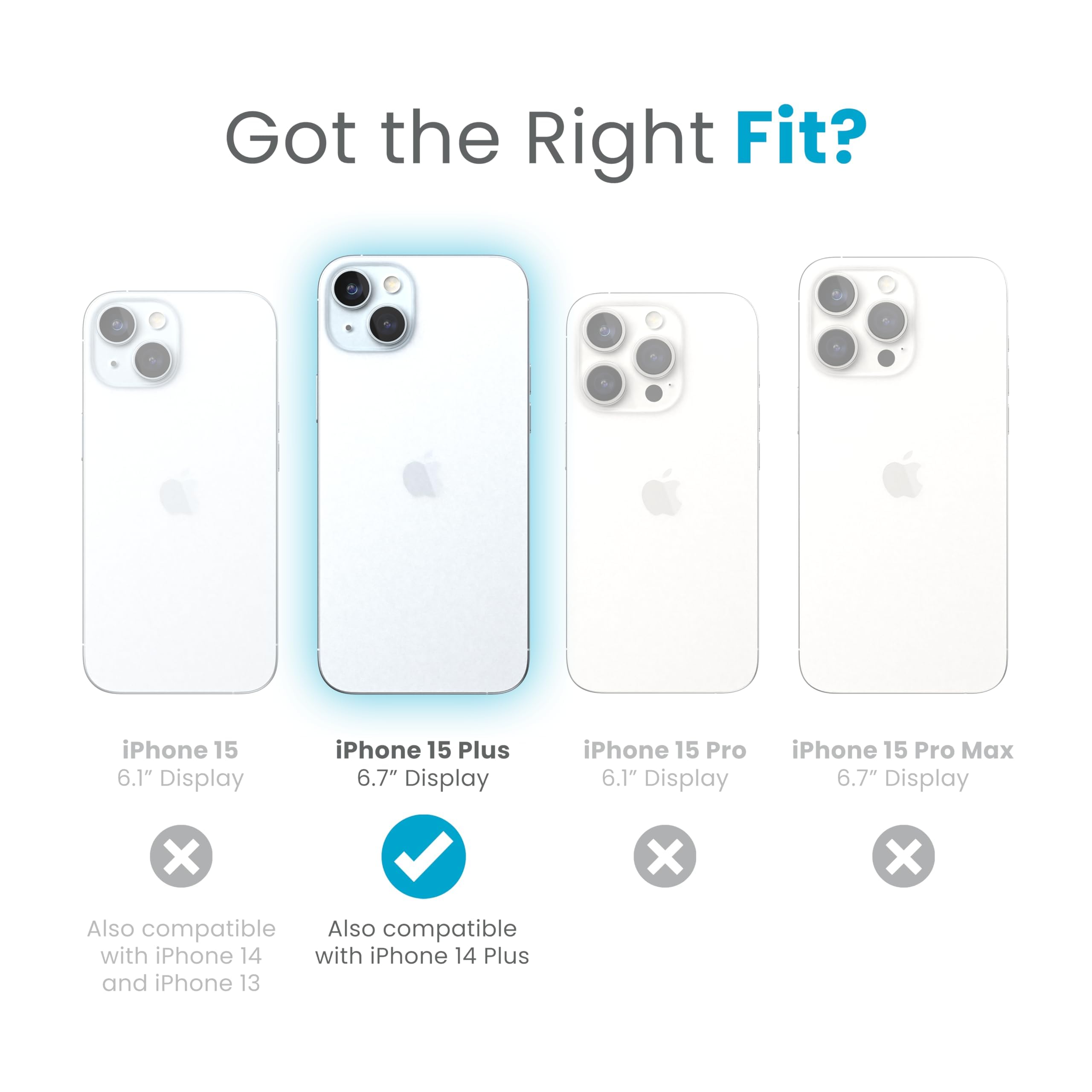 Foto 3 pulgar | Funda De Teléfono Speck Presidio2 Grip Negro/negro/blanco Para Iphone 15 Plus Y Iphone 14 Plus - Venta Internacional.