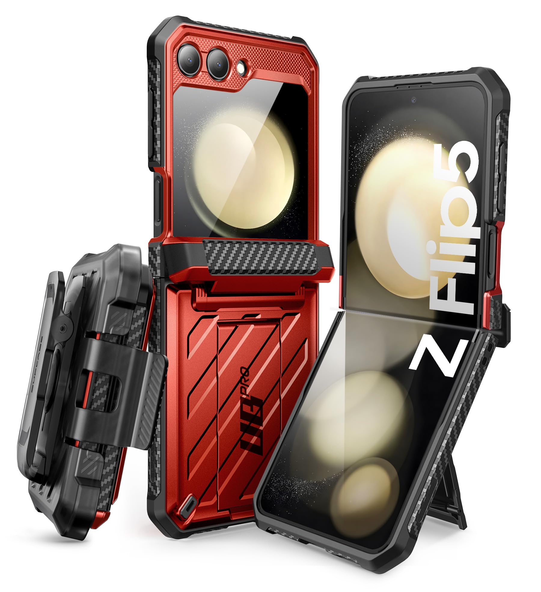 Funda De Teléfono Supcase Unicorn Beetle Pro Para Samsung Galaxy Z Flip 5 - Venta Internacional.