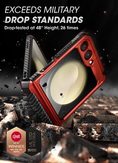 Foto 3 | Funda De Teléfono Supcase Unicorn Beetle Pro Para Samsung Galaxy Z Flip 5 - Venta Internacional.