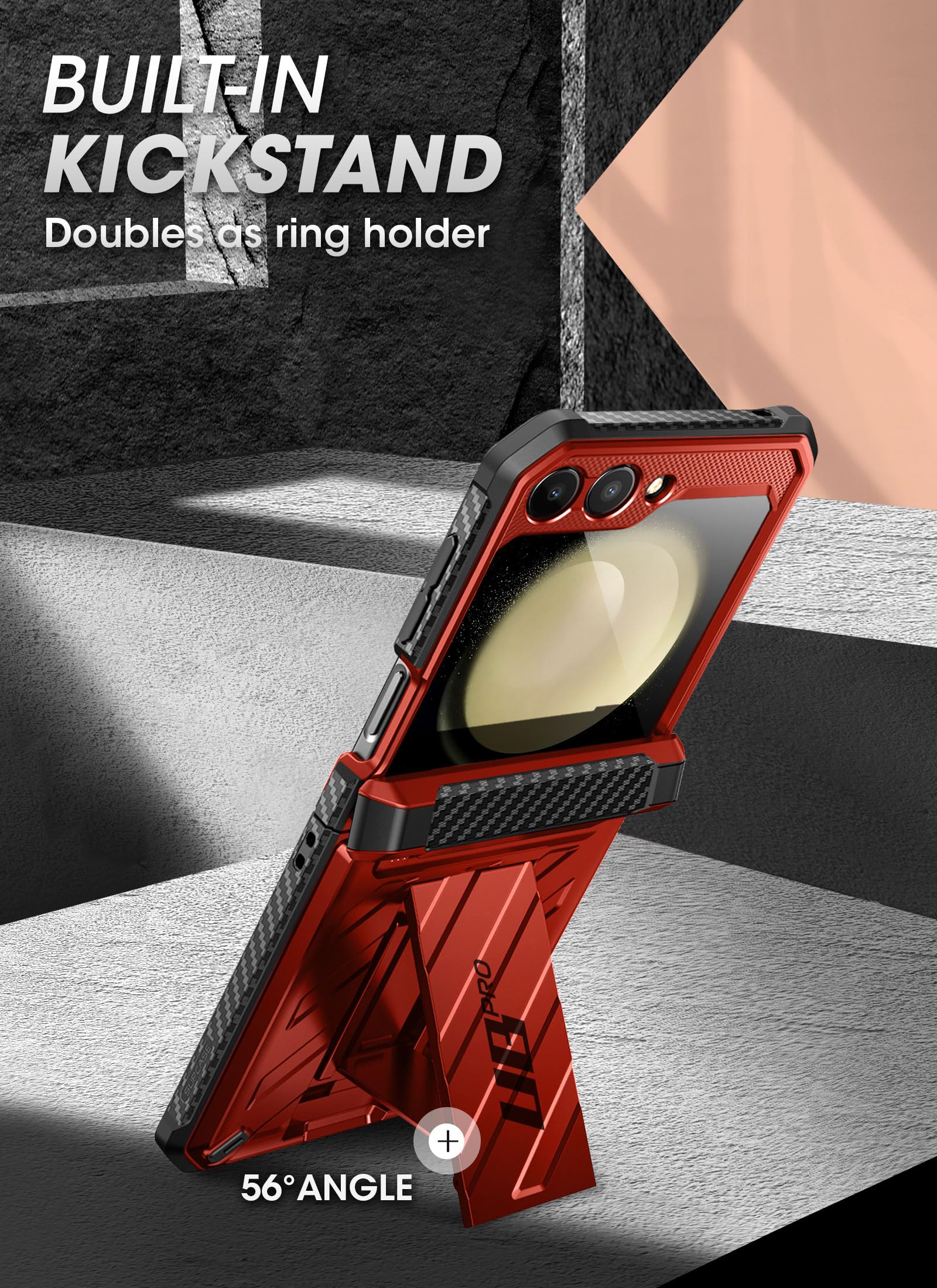 Foto 7 | Funda De Teléfono Supcase Unicorn Beetle Pro Para Samsung Galaxy Z Flip 5 - Venta Internacional.