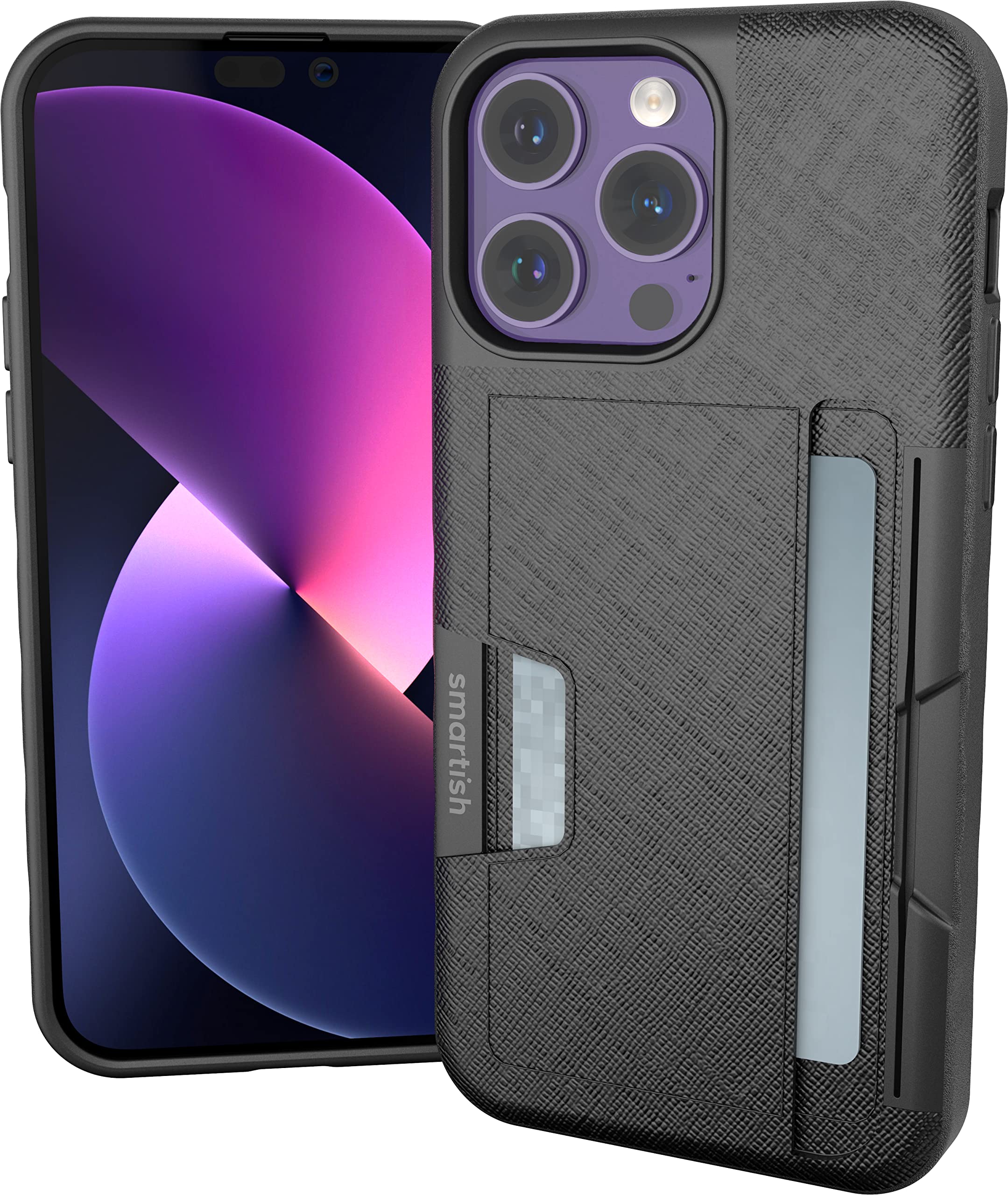 Foto 1 | Funda Tipo Cartera Smartish Para Iphone 14 Pro Max Wallet Slayer Vol. 2 - Venta Internacional.