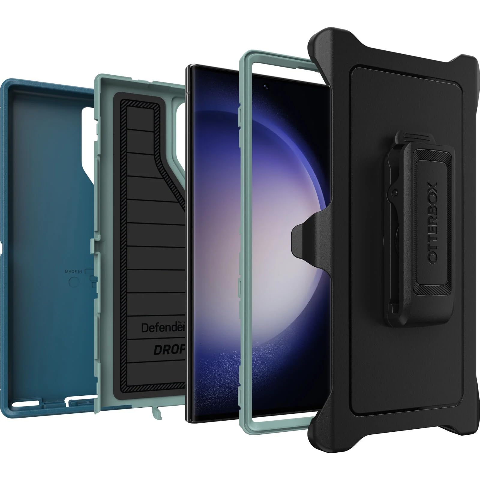 Foto 5 pulgar | Funda Otterbox Defender Series Manoeuvre Para El Galaxy S23 Ultra - Venta Internacional.