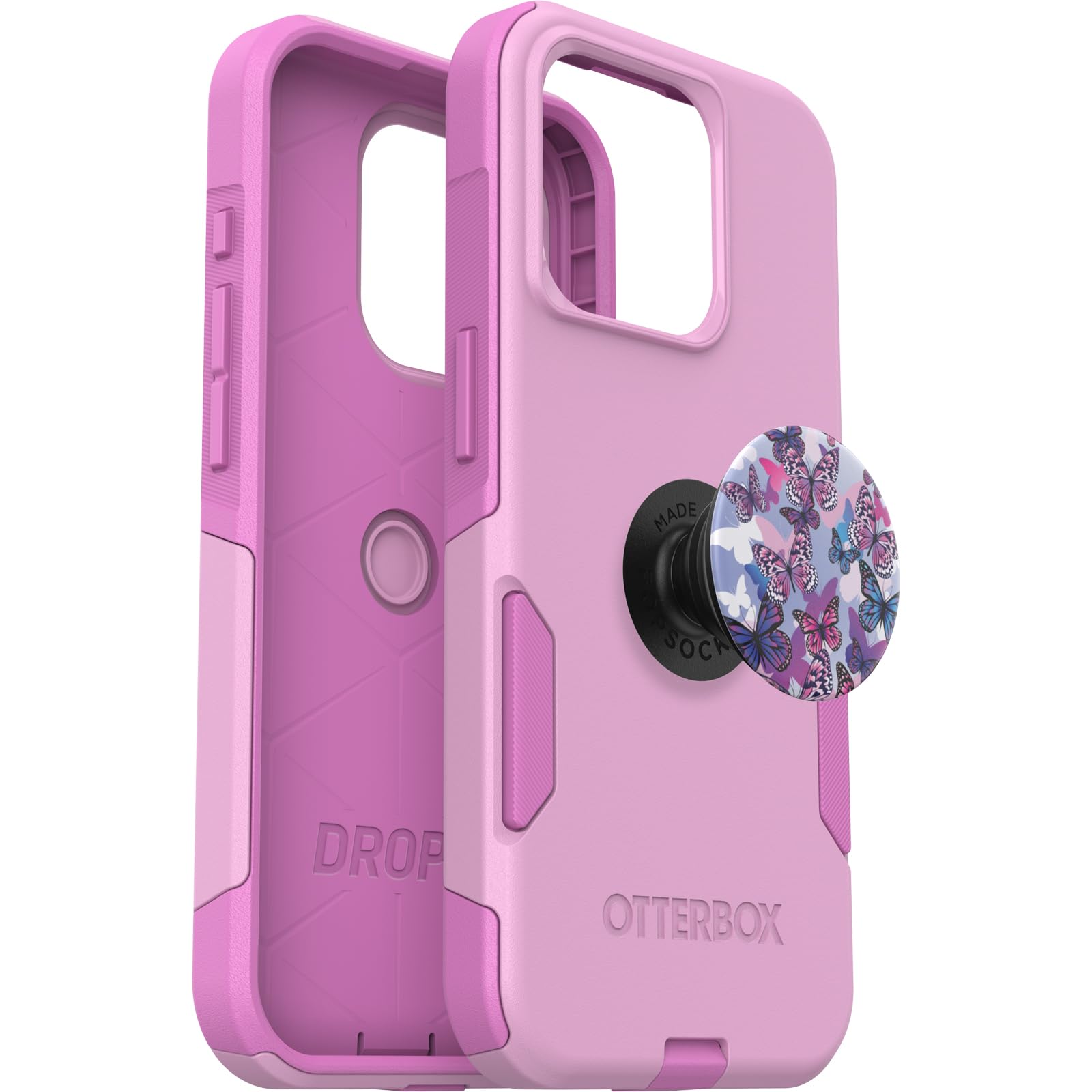 Foto 4 pulgar | Funda Para Teléfono Otterbox Commuter Series Para Iphone 15 Pro Con Popgrip - Venta Internacional.