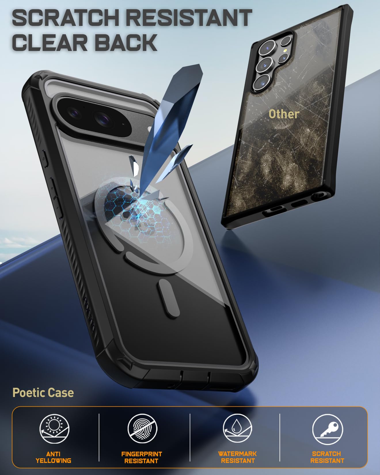Foto 3 | Funda Poetic Guardian Magpro Para Google Pixel 9/9 Pro 5g - Venta Internacional.