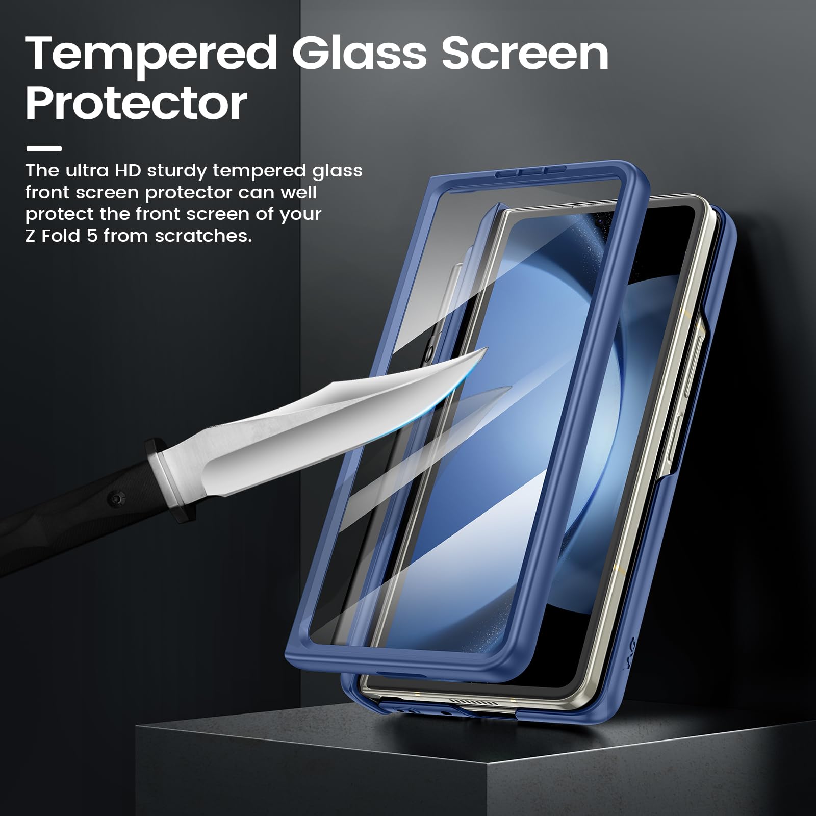 Foto 6 pulgar | Funda Vego Para Samsung Galaxy Z Fold 5 5g Con Soporte Para Bolígrafo S - Venta Internacional.