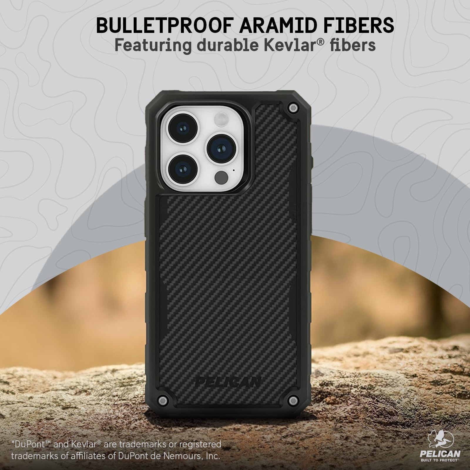 Foto 5 pulgar | Funda Para Teléfono Pelican Shield Series Iphone 15 Pro 6.1 Negra - Venta Internacional.