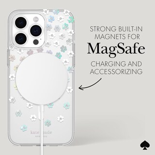 Foto 5 | Funda De Teléfono Kate Spade New York Iphone 15 Pro Max Con Flores Dispersas - Venta Internacional.