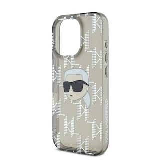 Foto 6 | Funda Karl Monograma Cara Karl Para Iphone 16 Pro - Negro