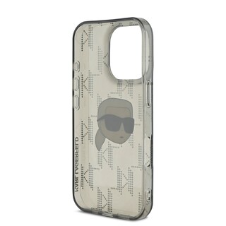 Foto 7 | Funda Karl Monograma Cara Karl Para Iphone 16 Pro - Negro