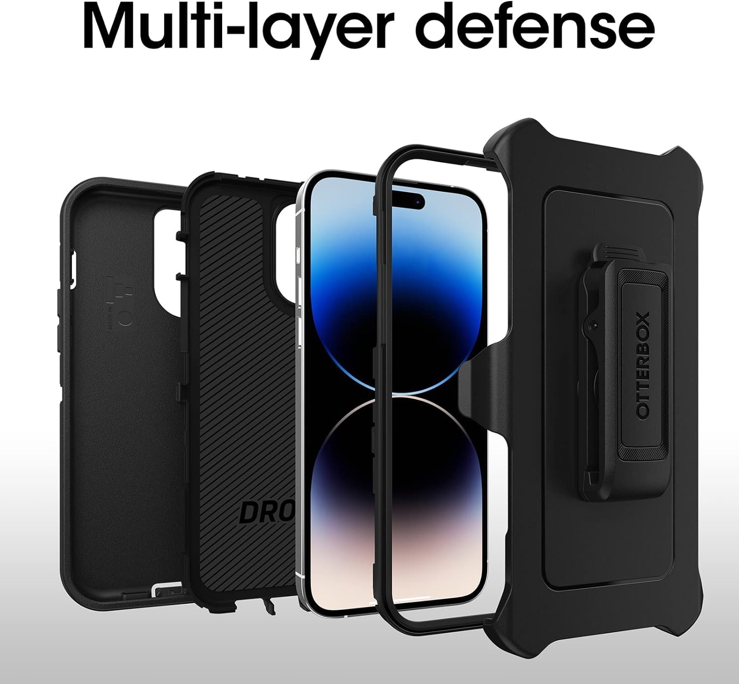Foto 4 pulgar | Funda De Teléfono Otterbox Defender Series Para Iphone 14 Pro Max - Venta Internacional.