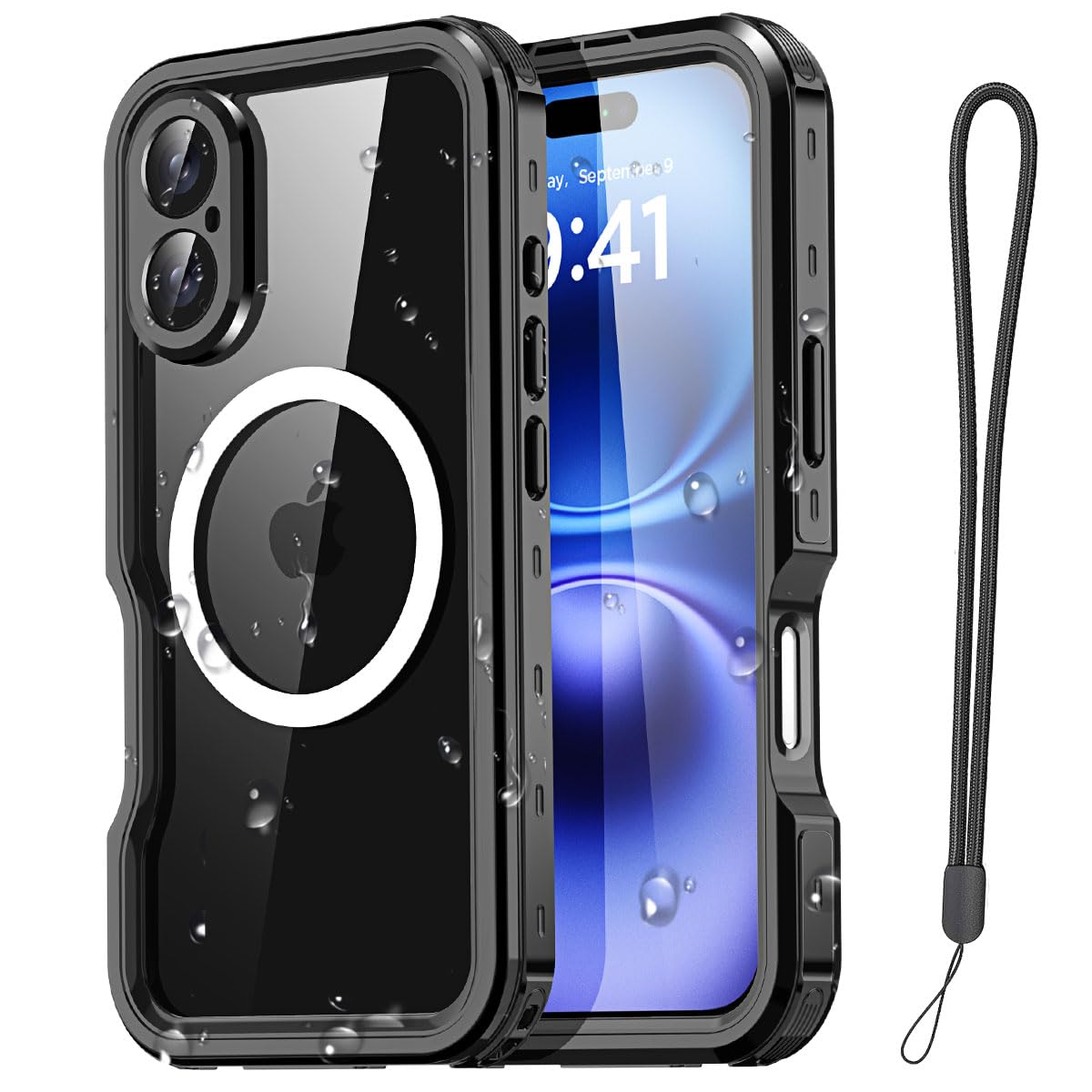 Foto 1 | Funda Impermeable Aicase Para Iphone 16 Plus (6.7) Con Magsafe Ip68 - Venta Internacional.