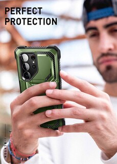 Foto 6 | Funda De Teléfono I-blason Armorbox Con Soporte Para Samsung Galaxy S23 Ultra - Venta Internacional.