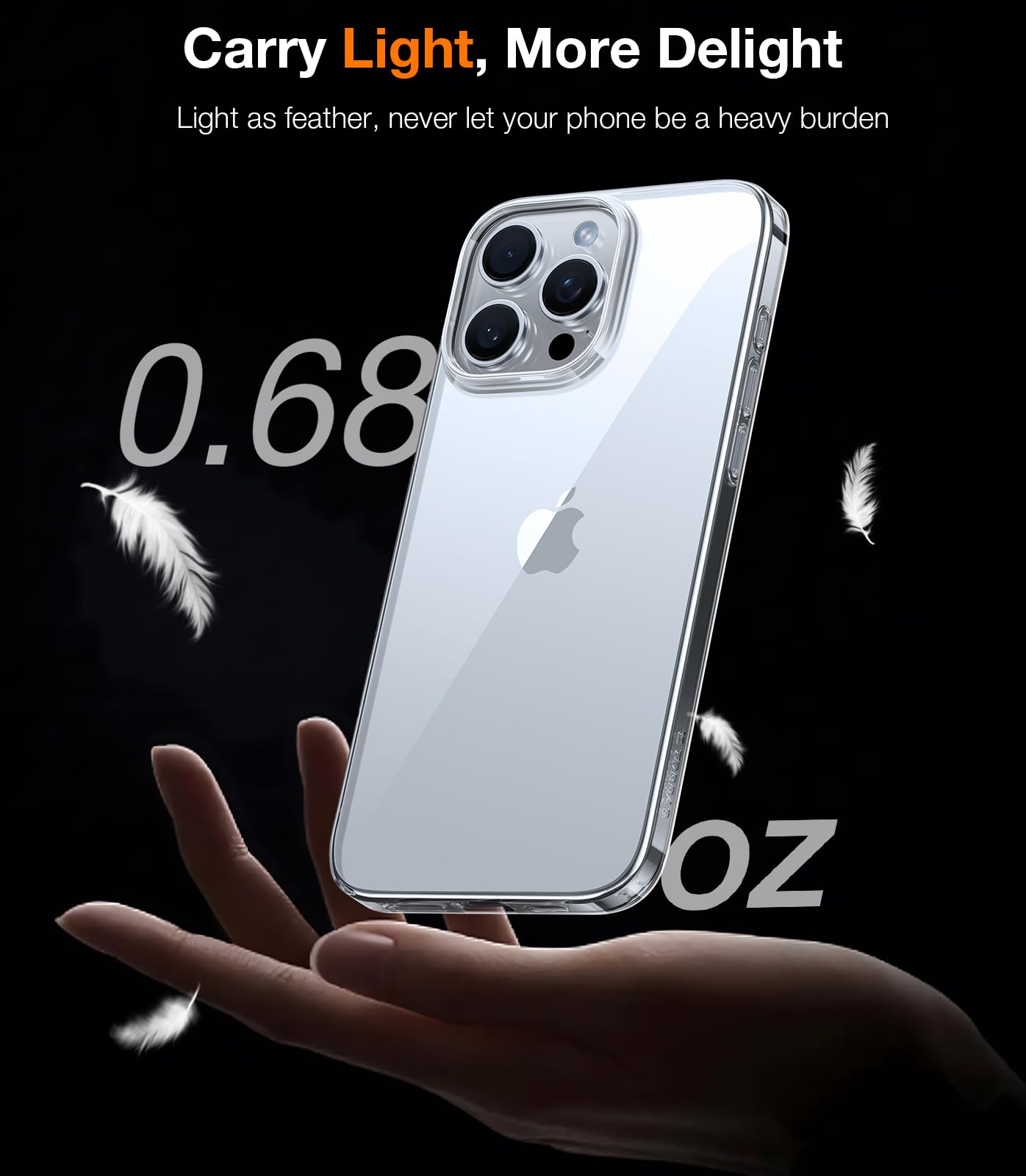 Foto 4 pulgar | Funda De Teléfono Torras Slim Fit Para Iphone 16 Pro Clear - Venta Internacional.