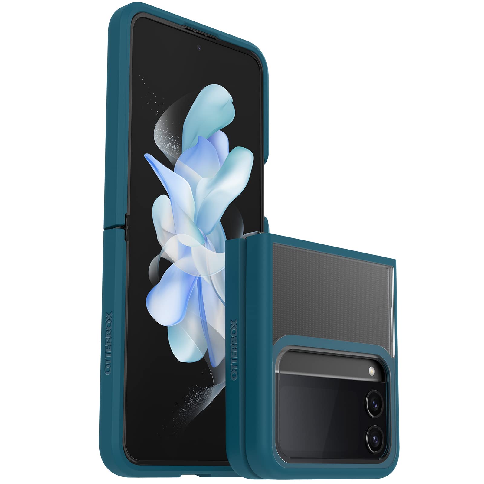 Funda Otterbox Thin Flex Series Para Samsung Z Flip4, Color Azul - Venta Internacional.
