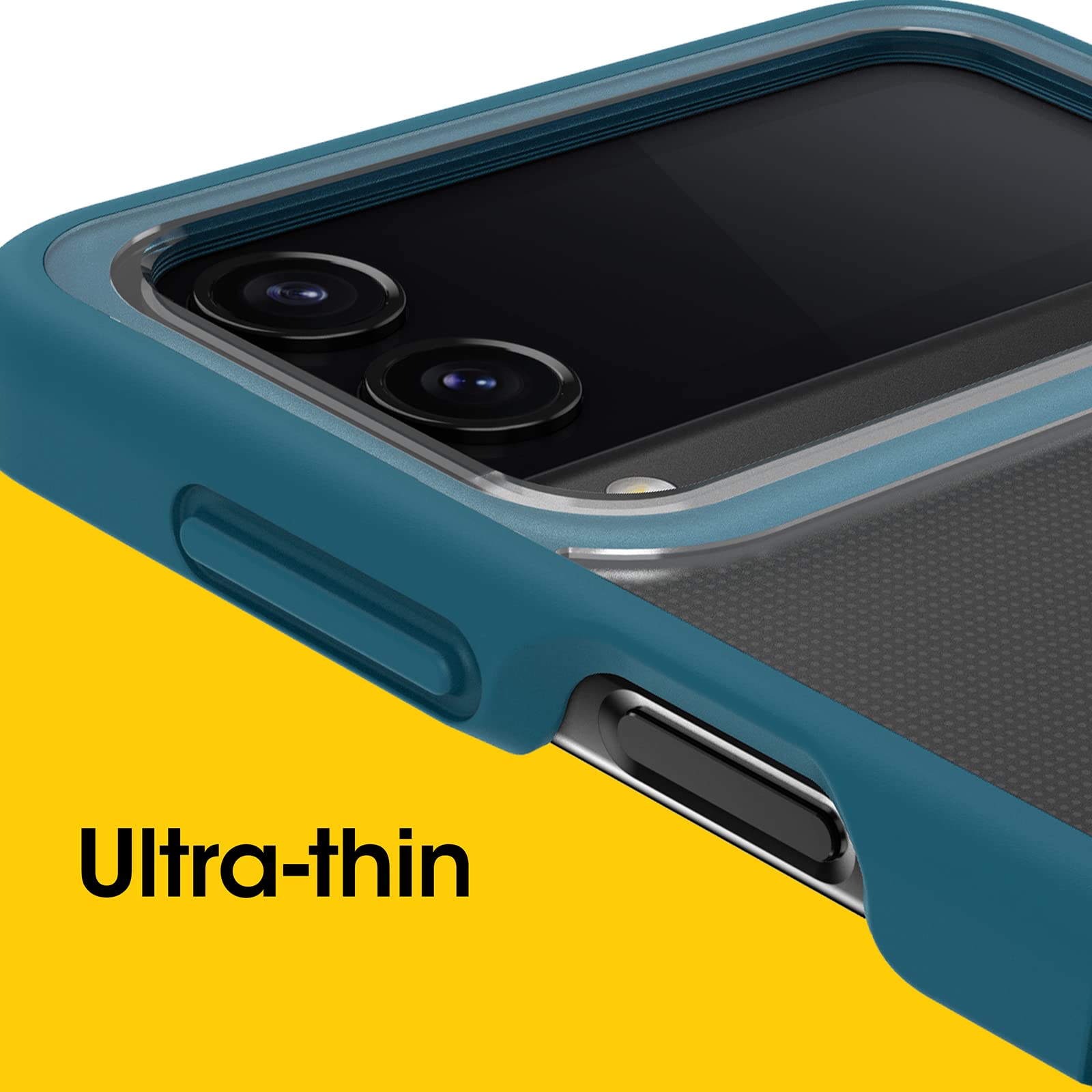 Foto 3 pulgar | Funda Otterbox Thin Flex Series Para Samsung Z Flip4, Color Azul - Venta Internacional.
