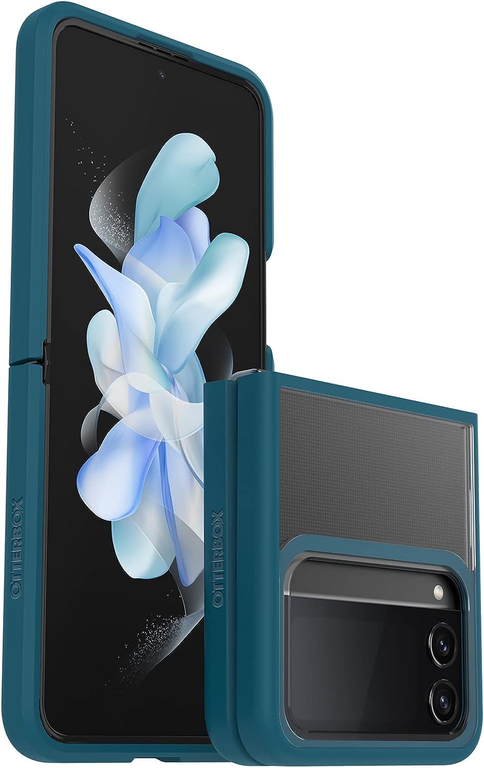 Foto 5 pulgar | Funda Otterbox Thin Flex Series Para Samsung Z Flip4, Color Azul - Venta Internacional.