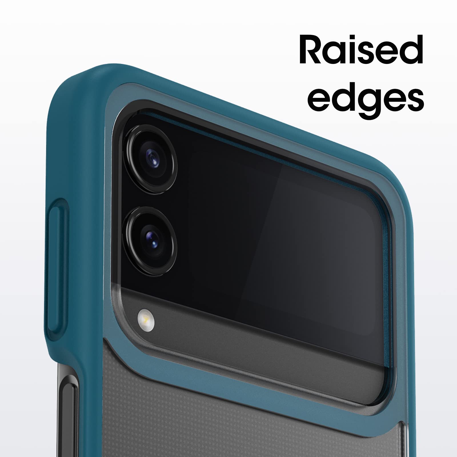 Foto 8 pulgar | Funda Otterbox Thin Flex Series Para Samsung Z Flip4, Color Azul - Venta Internacional.