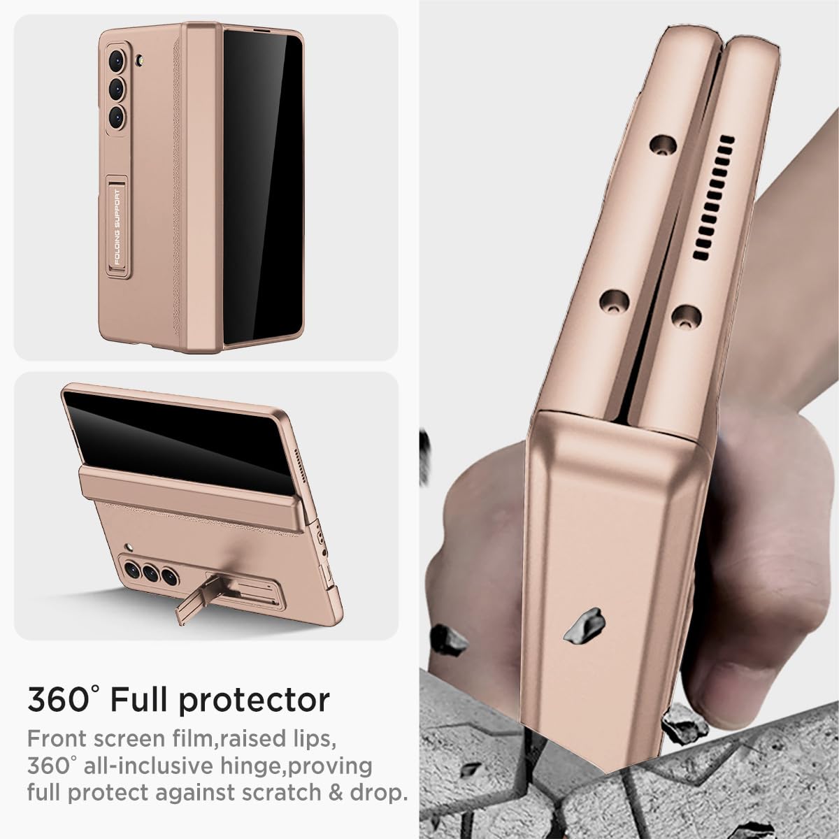 Foto 4 | Funda Protectora Miimall Para Samsung Galaxy Z Fold 5 5g - Venta Internacional.
