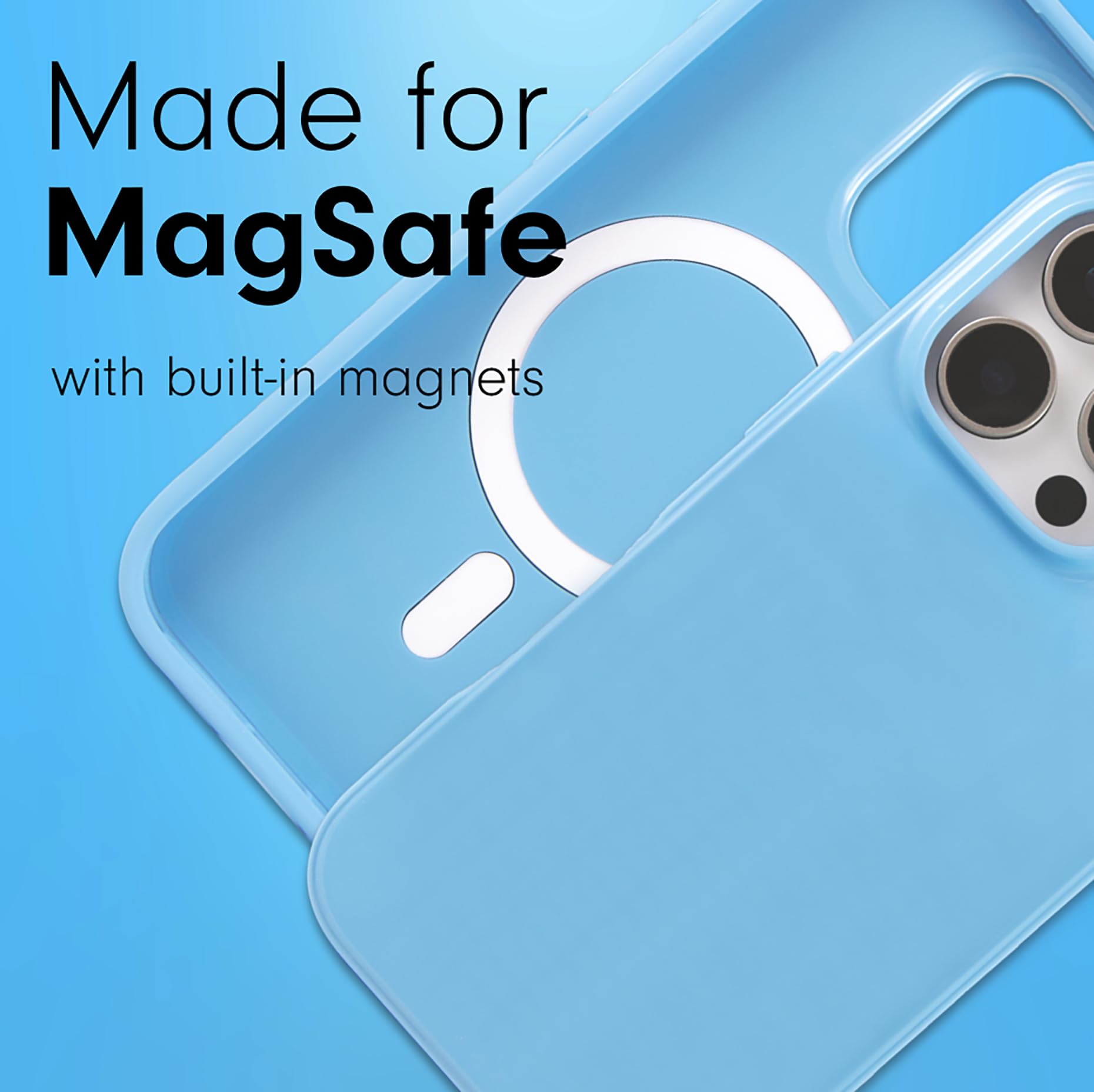 Foto 4 pulgar | Funda De Teléfono Sonix Para Iphone 16 Pro Magsafe 3m Drop Test Blue - Venta Internacional.