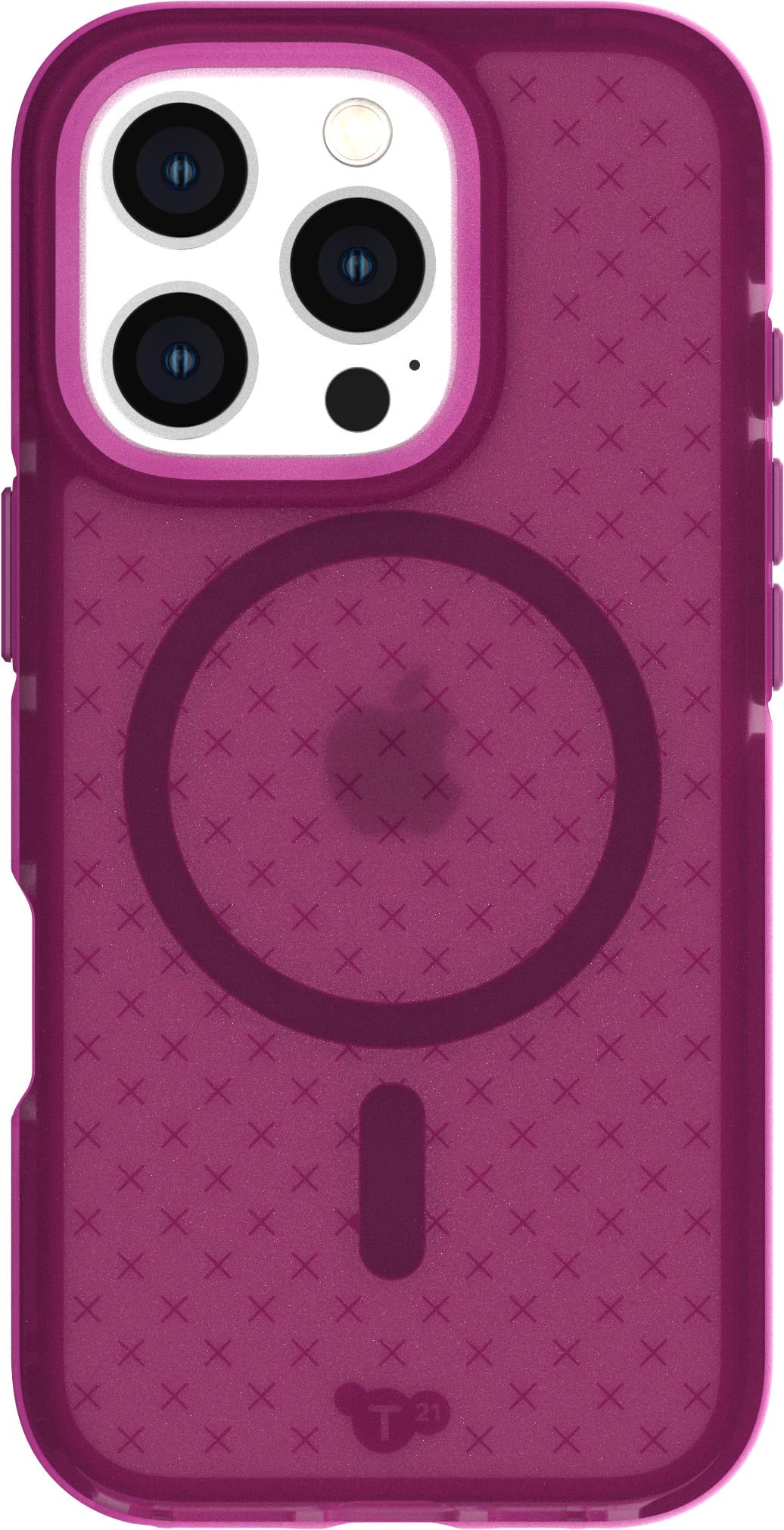 Funda Tech21 Evocheck Para Iphone 16 Pro Con Magsafe Plum - Venta Internacional.
