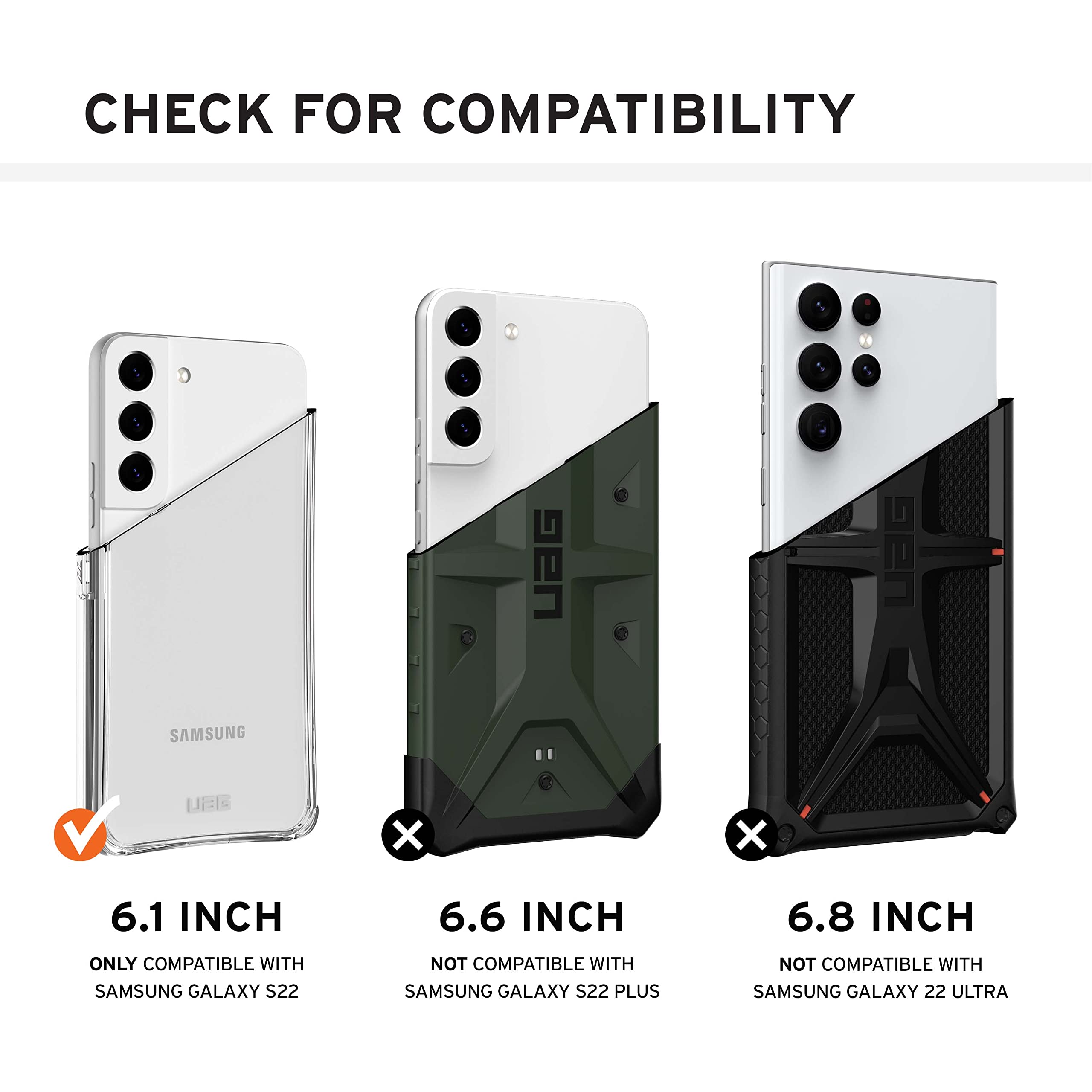Foto 3 pulgar | Funda Urban Armor Gear Uag Monarch Para Samsung Galaxy S22 De 6.1 Pulgadas - Venta Internacional.